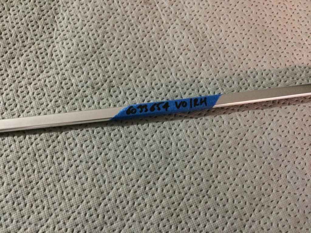 MR001 Zierleisten für Fensterrahmen Model Ghia MK1 1976-1980