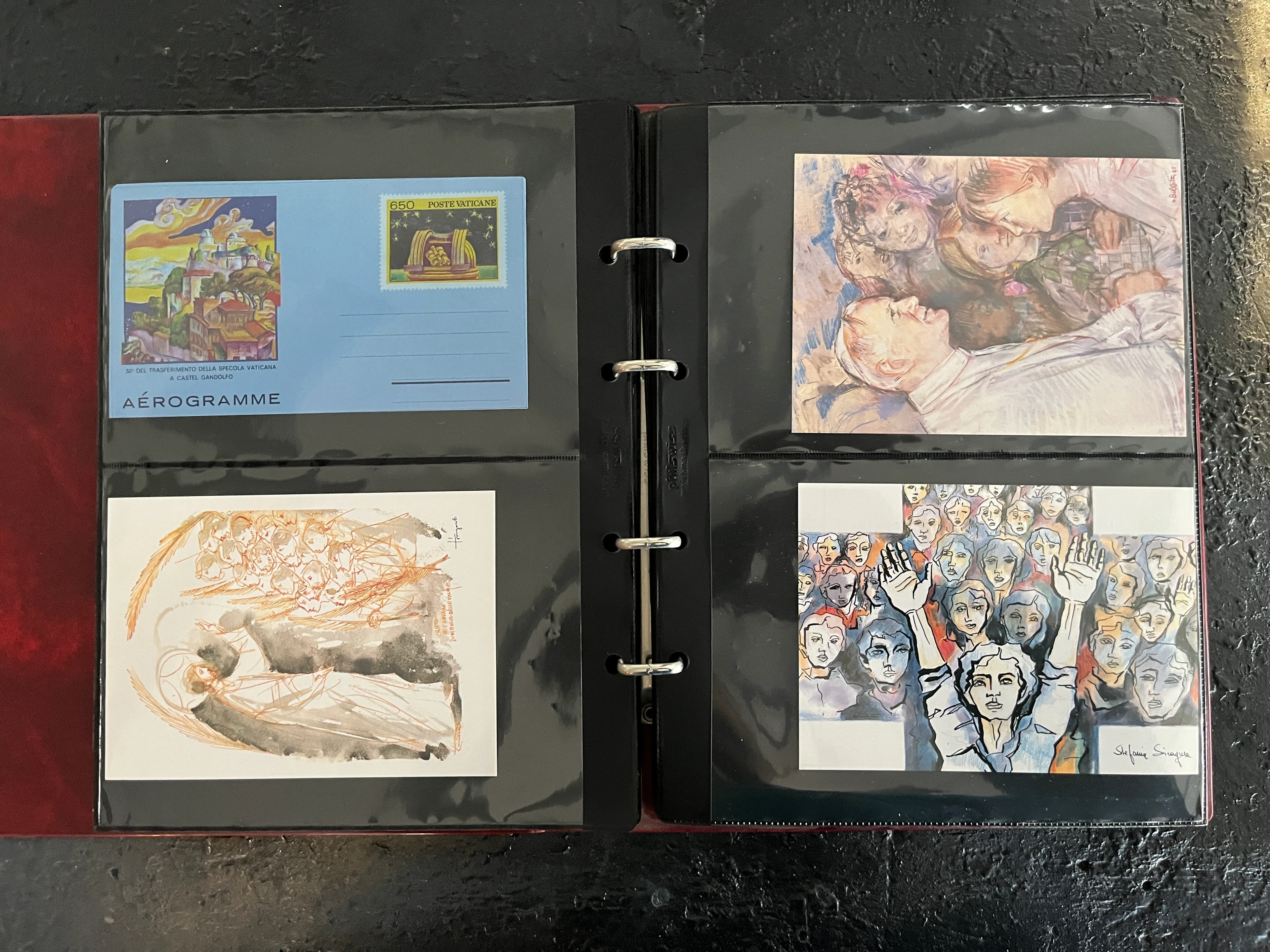 CP002 Vatikan Besonderheiten und Aerogramme - umfangreiche Sammlung
