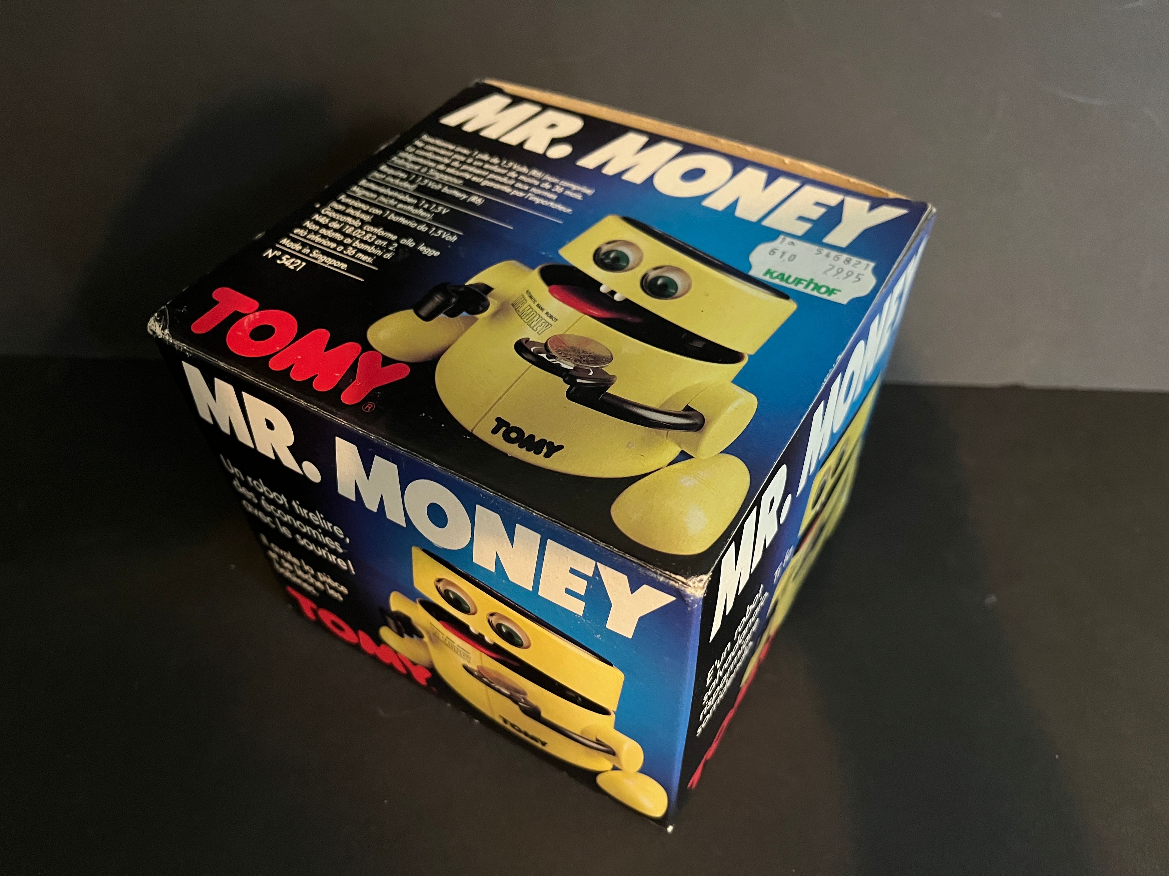 Spardose Mr. Money - neu in OVP