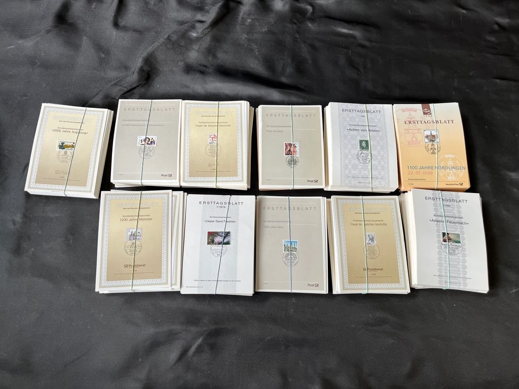 WP030 Ersttagsblätter über 1000 Stück !