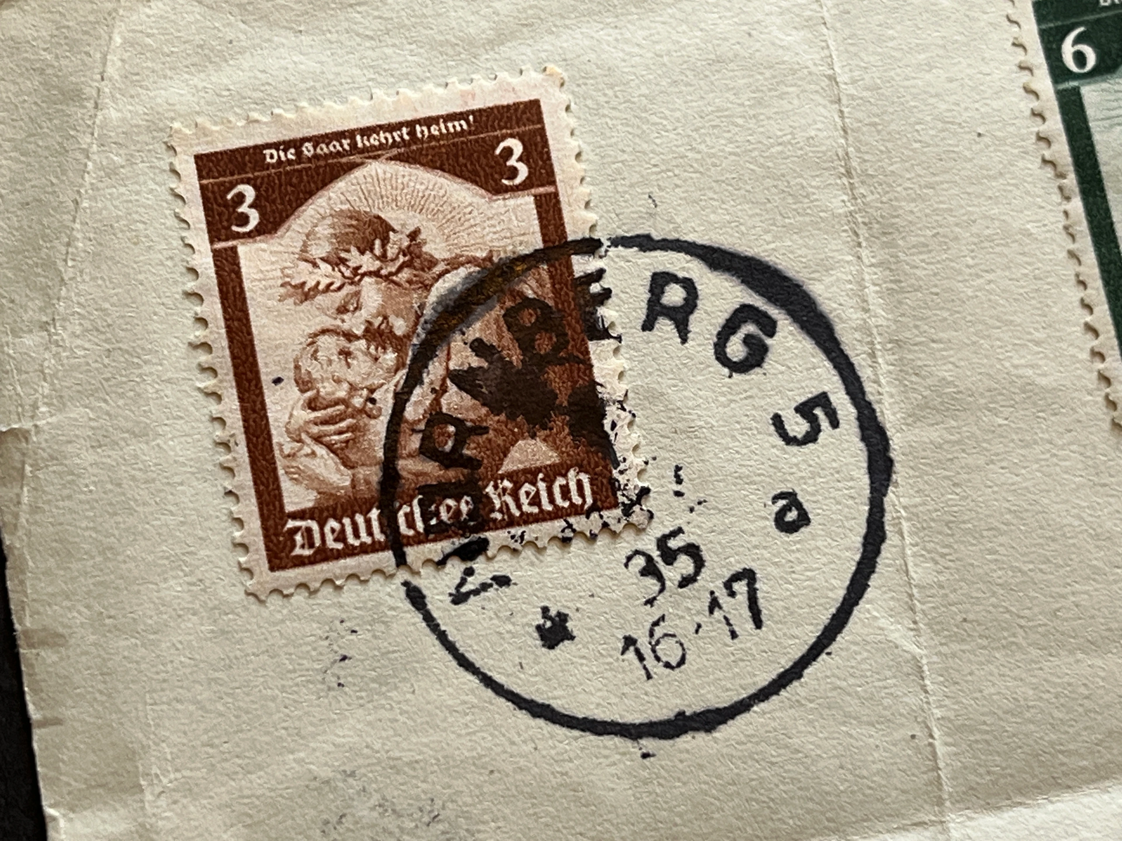 Deutsches Reich Briefmarkensatz #565-568 Ersttag gestempelt