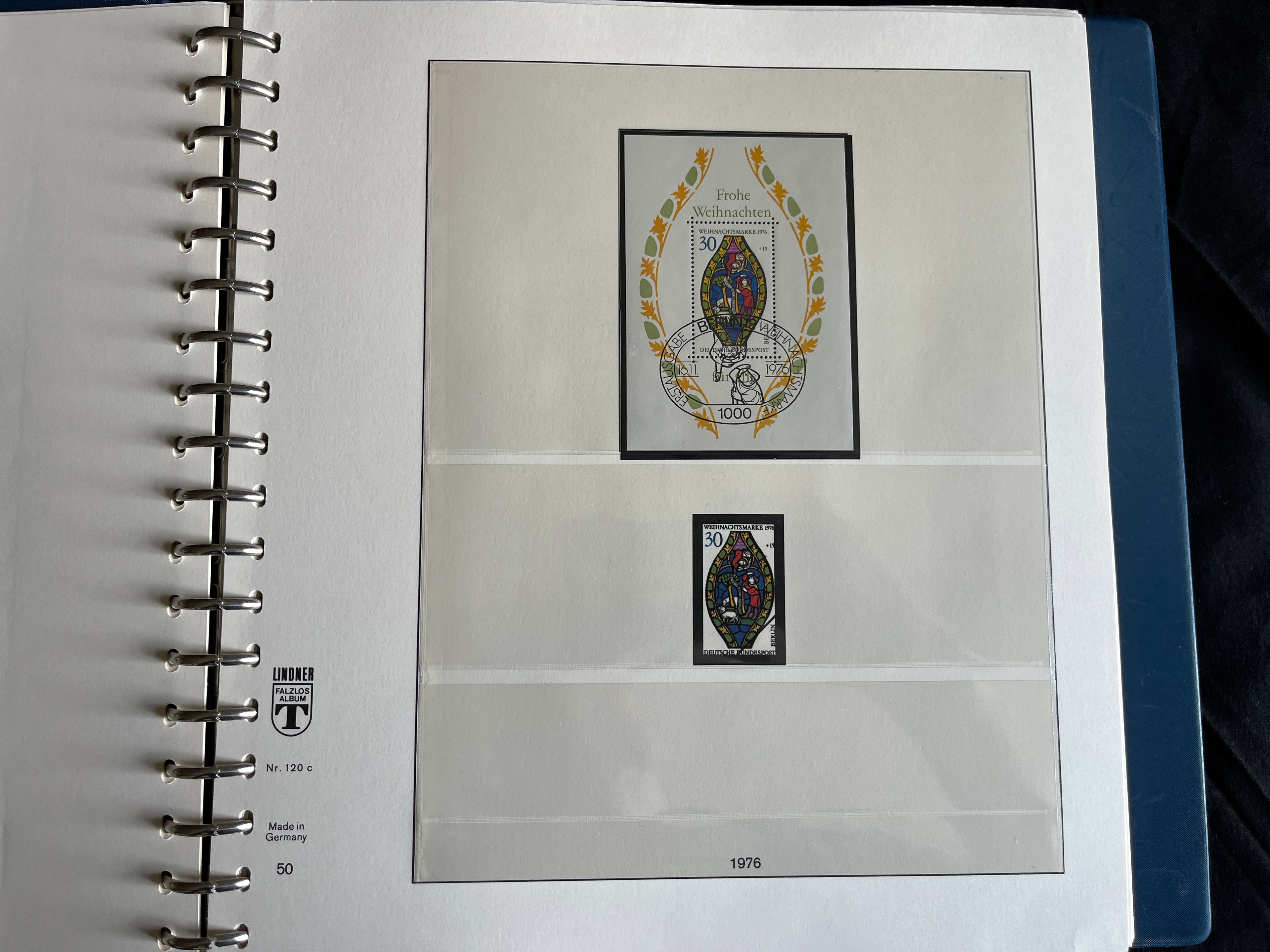 Briefmarken Album BERLIN (West) 1948-1974 postfrisch und gestempelt 0013