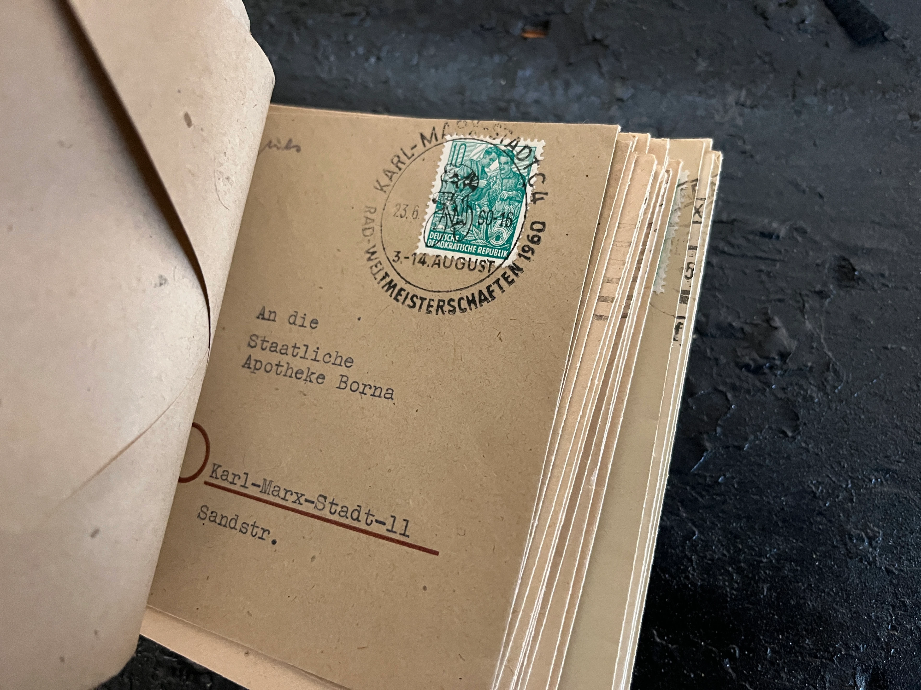 CP025 Deutsche Demokratische Republik großes Konvolut Briefe Freimarken "Fünfjahresplan"