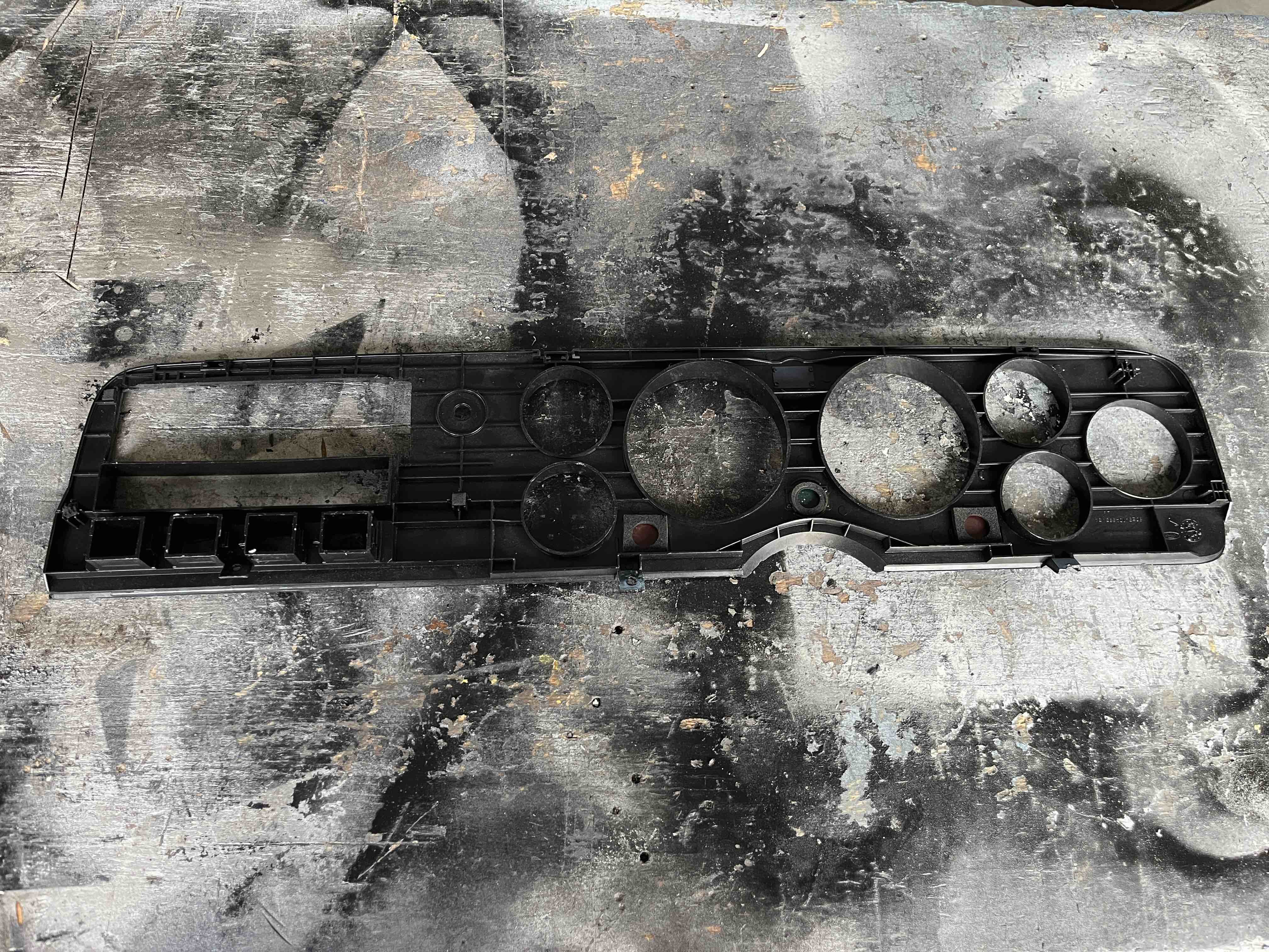 Ford Capri III (1978-1984) Instrumenten-Verkleidung mit DIN-Ausschnitt