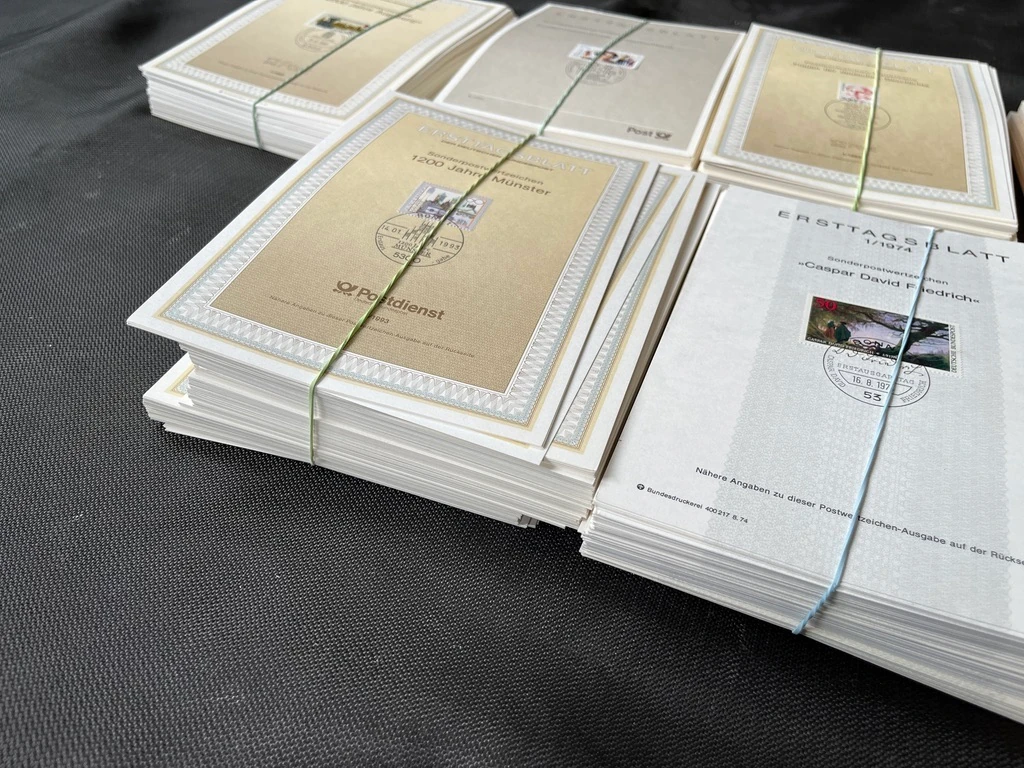 WP030 Ersttagsblätter über 1000 Stück !