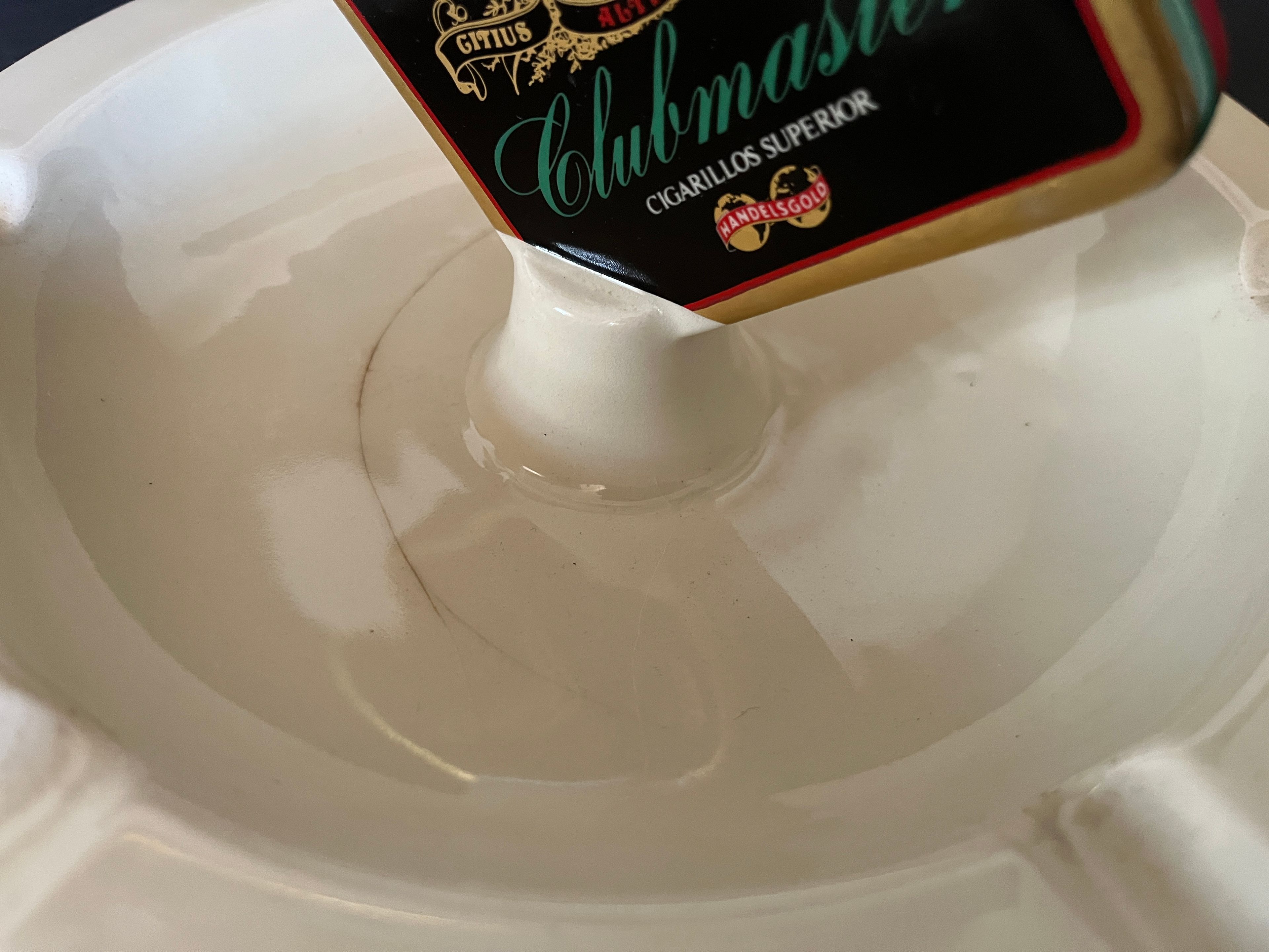 Stammtisch Aschenbecher "CLUBMASTER" Zigarillos