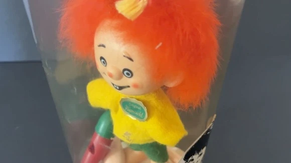 Pumuckl Figur original Elis Kaut 70er Jahre in OVP
