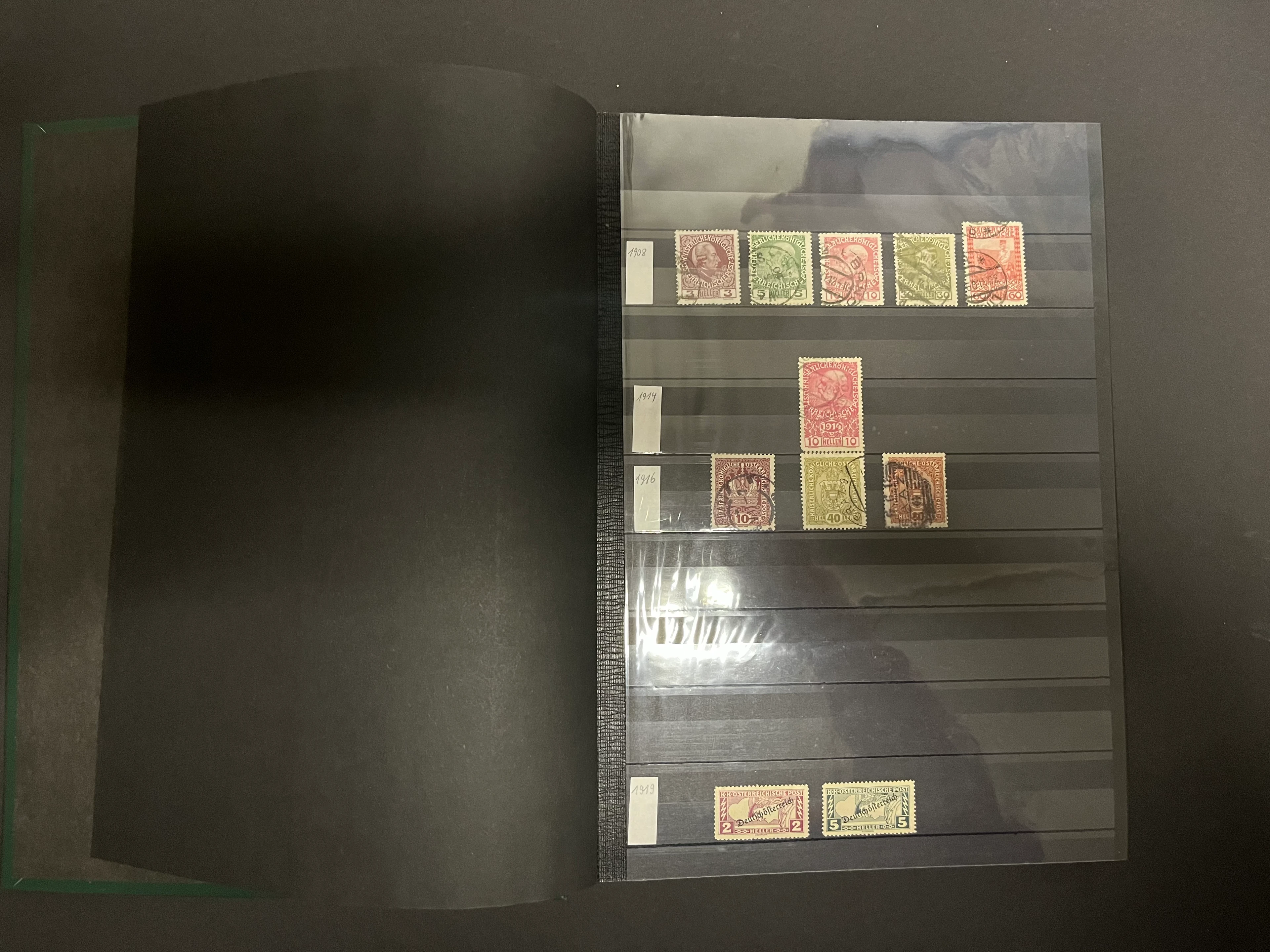 Briefmarken Album Österreich gemischt 0028