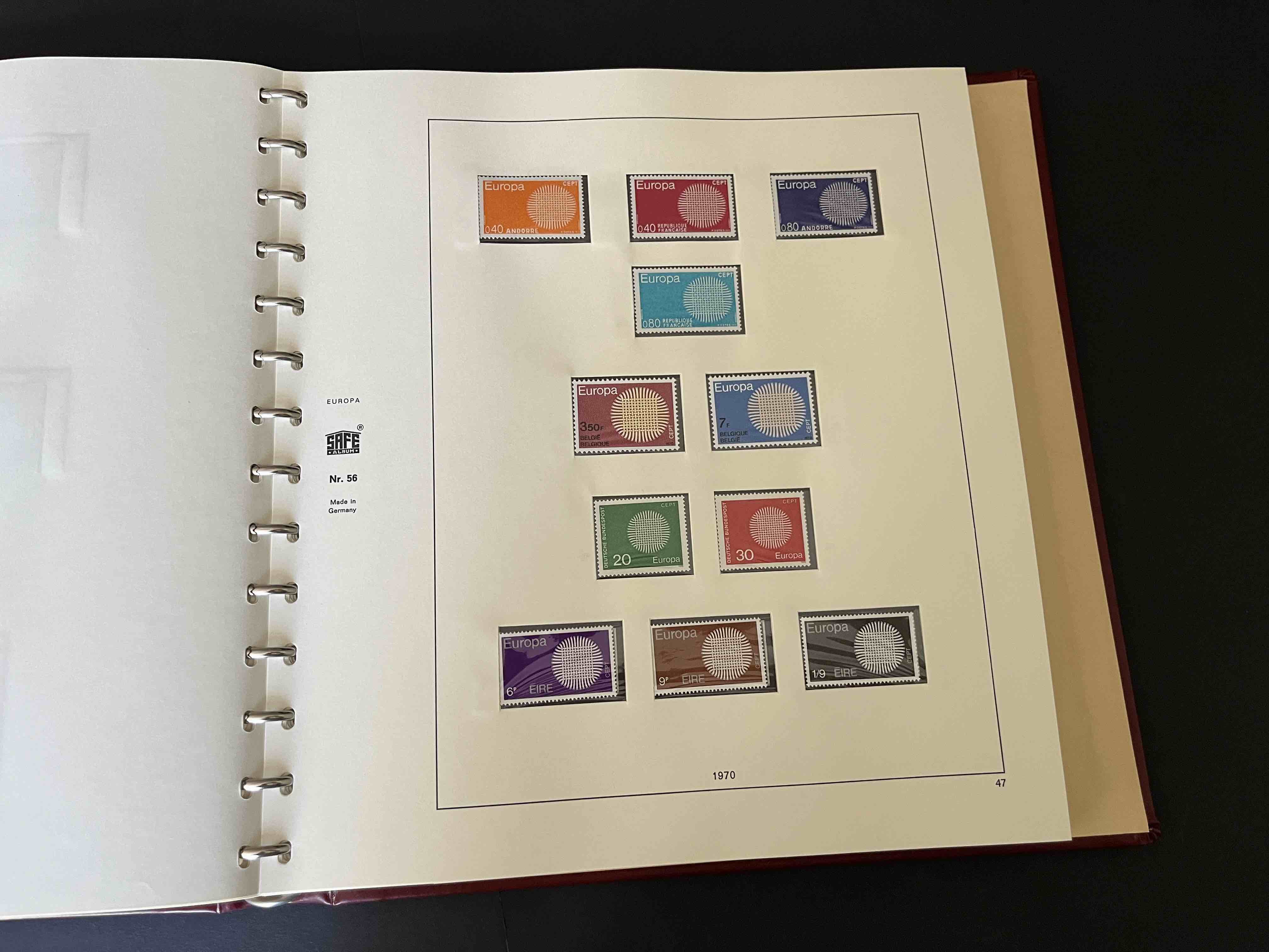 WP042 Album EuroCept postfrisch 1956-1978