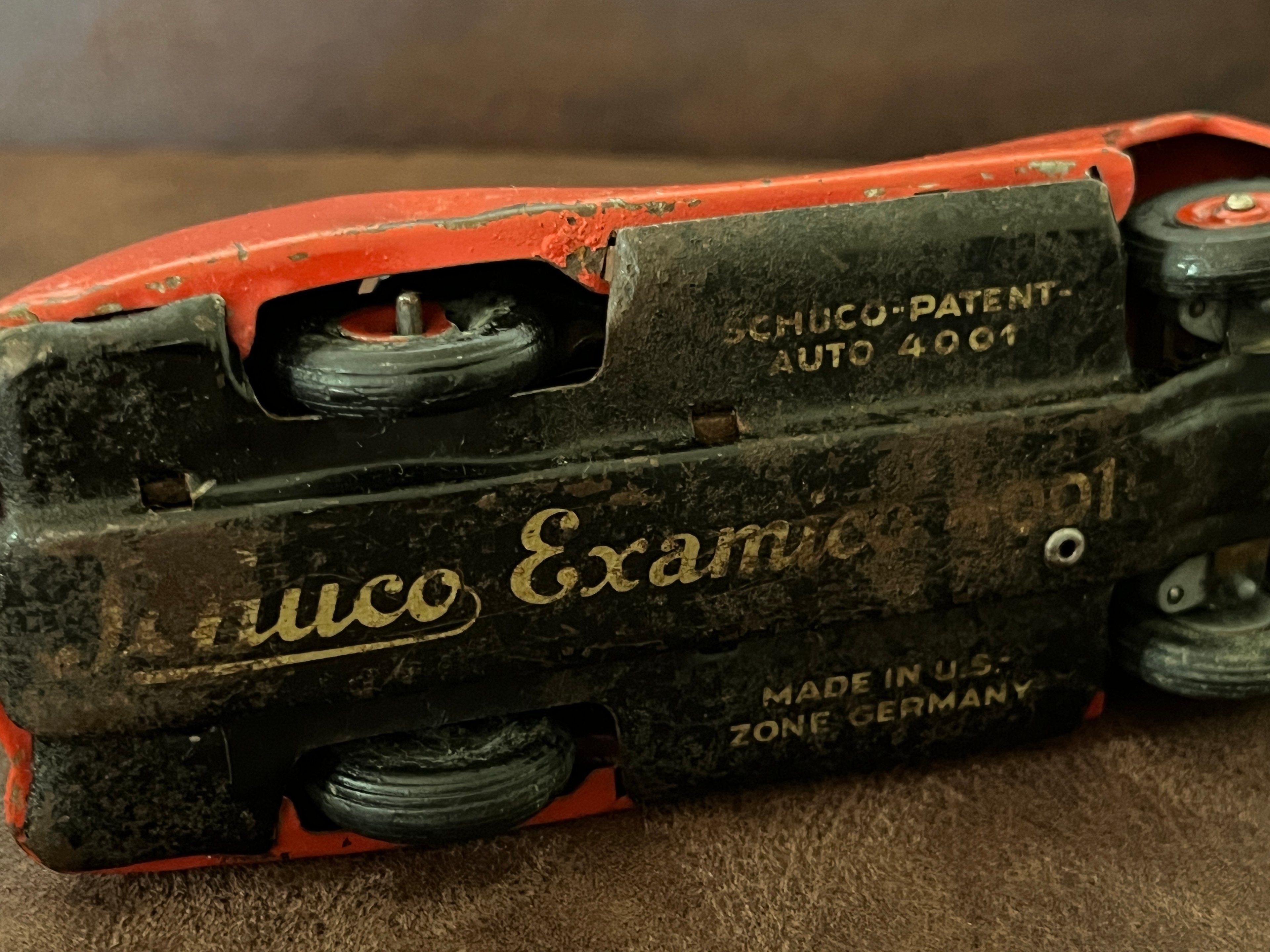 SCHUCO Patent Examico 4001 - Made in. US-Zone - Original zum Restaurieren