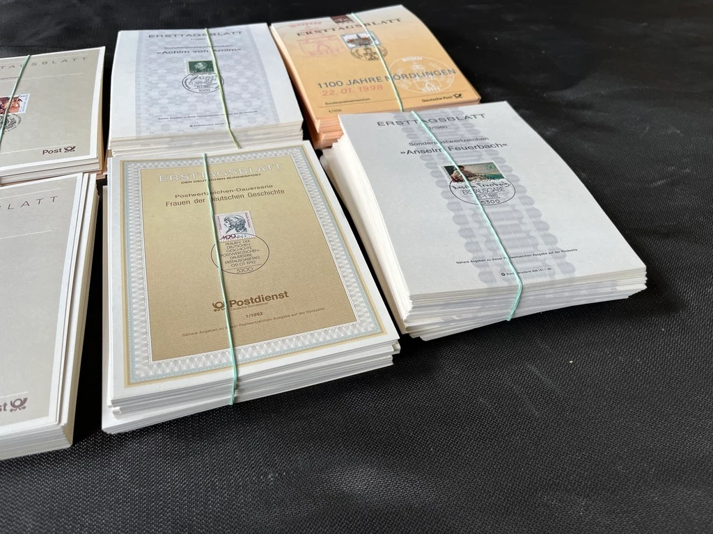 WP030 Ersttagsblätter über 1000 Stück !