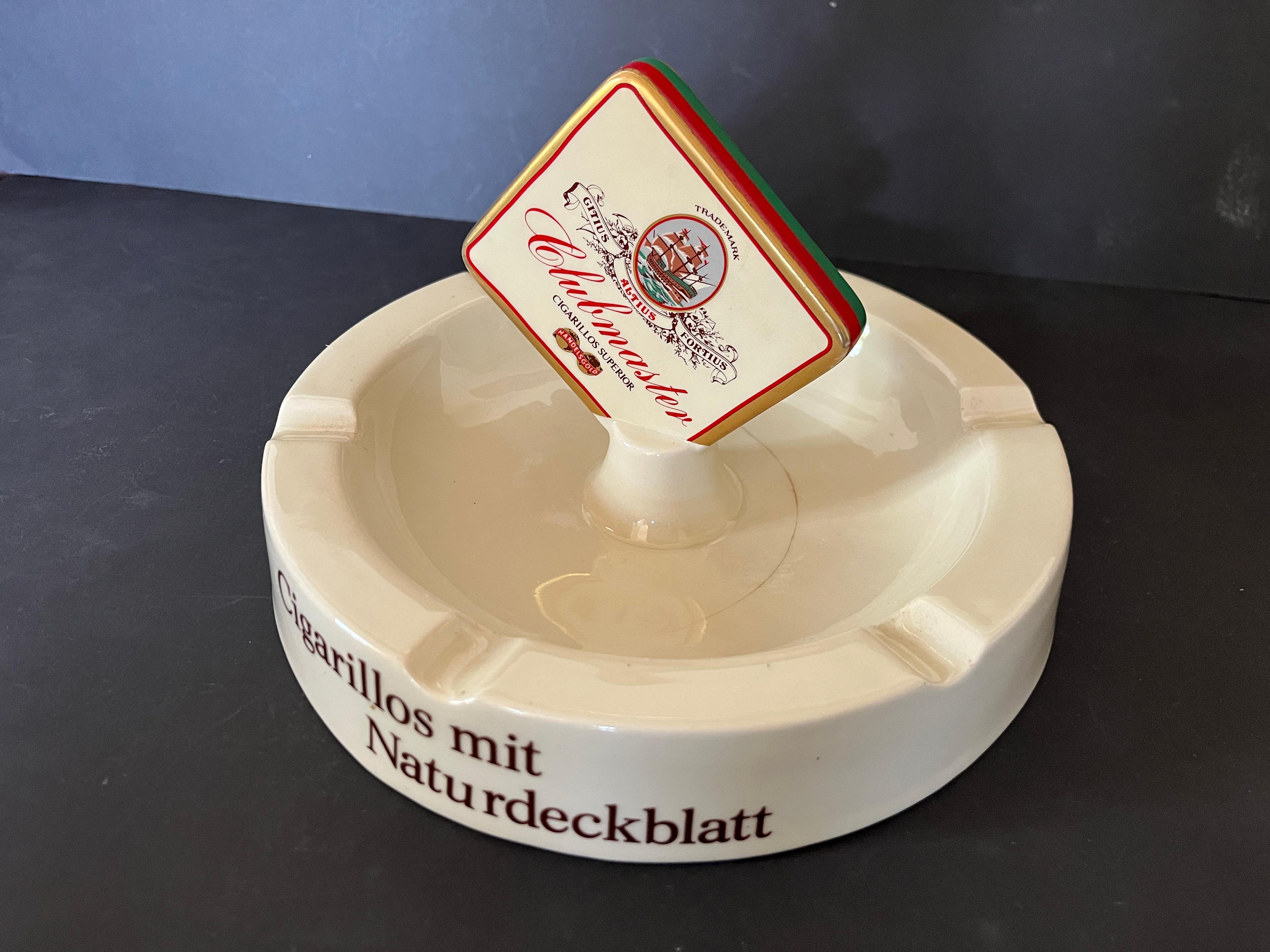 Stammtisch Aschenbecher "CLUBMASTER" Zigarillos