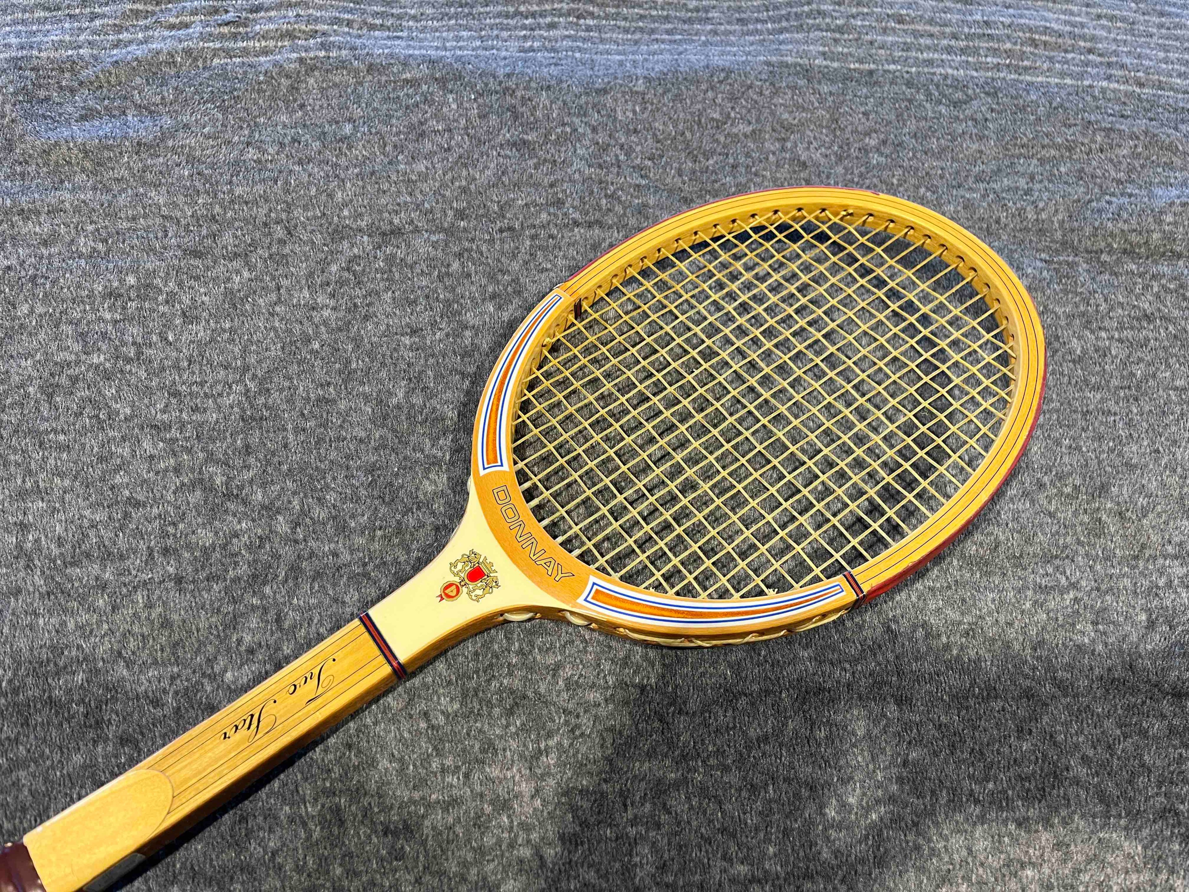 Tennisschläger DONNAY Two Star inkl. Hülle Kultschläger aus den 80ern