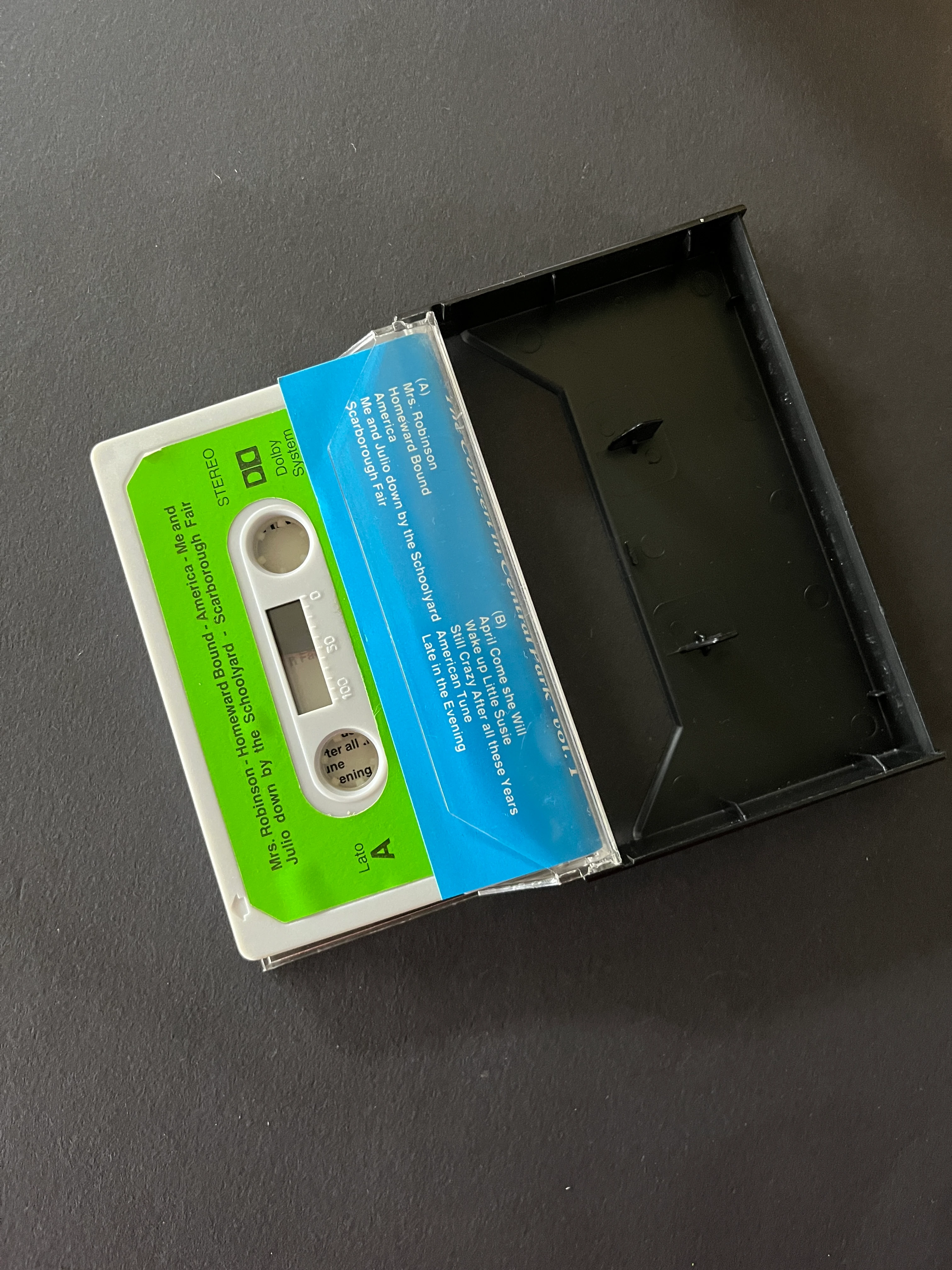 Musikkassette - Simon & Garfunkel - The Concert in Central Park Vol. 1