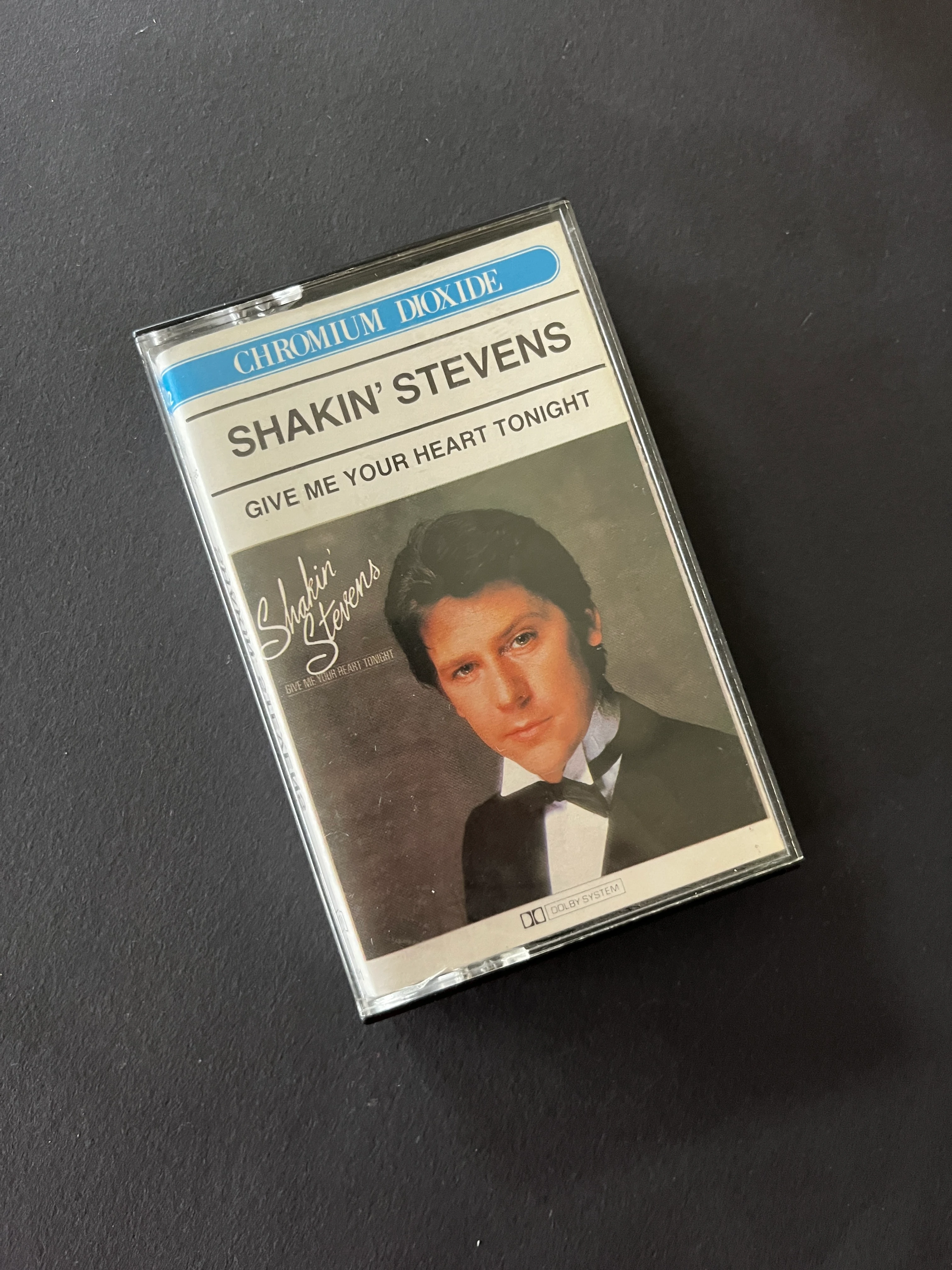 Musikkassette - Shakin Stevens - Give me your hard tonight