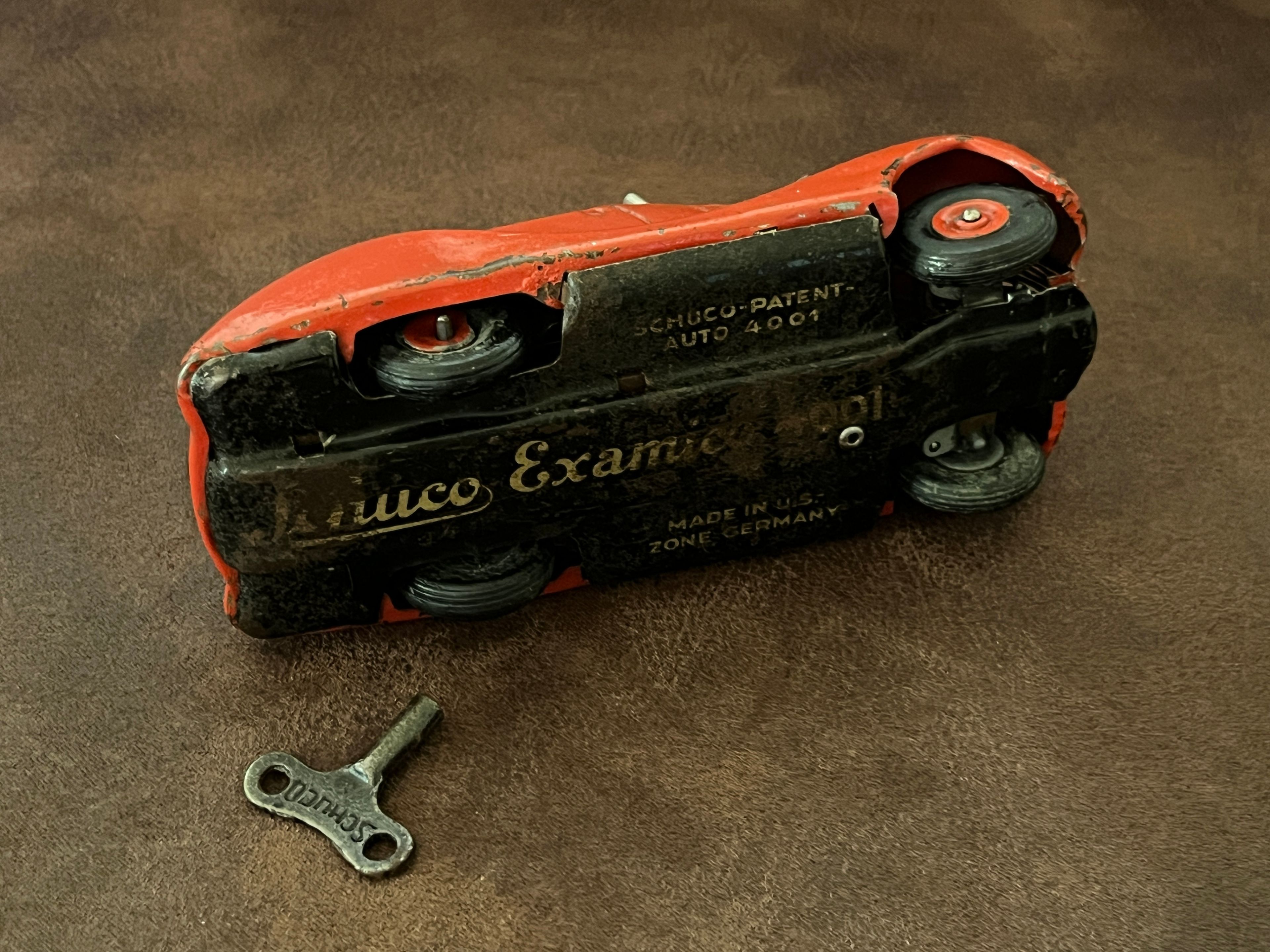 SCHUCO Patent Examico 4001 - Made in. US-Zone - Original zum Restaurieren