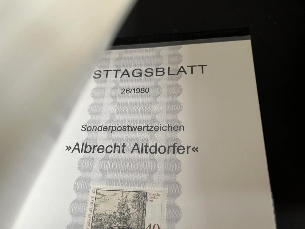 WP036 Ersttagsblätter Bundesrepublik Deutschland 1974-1989