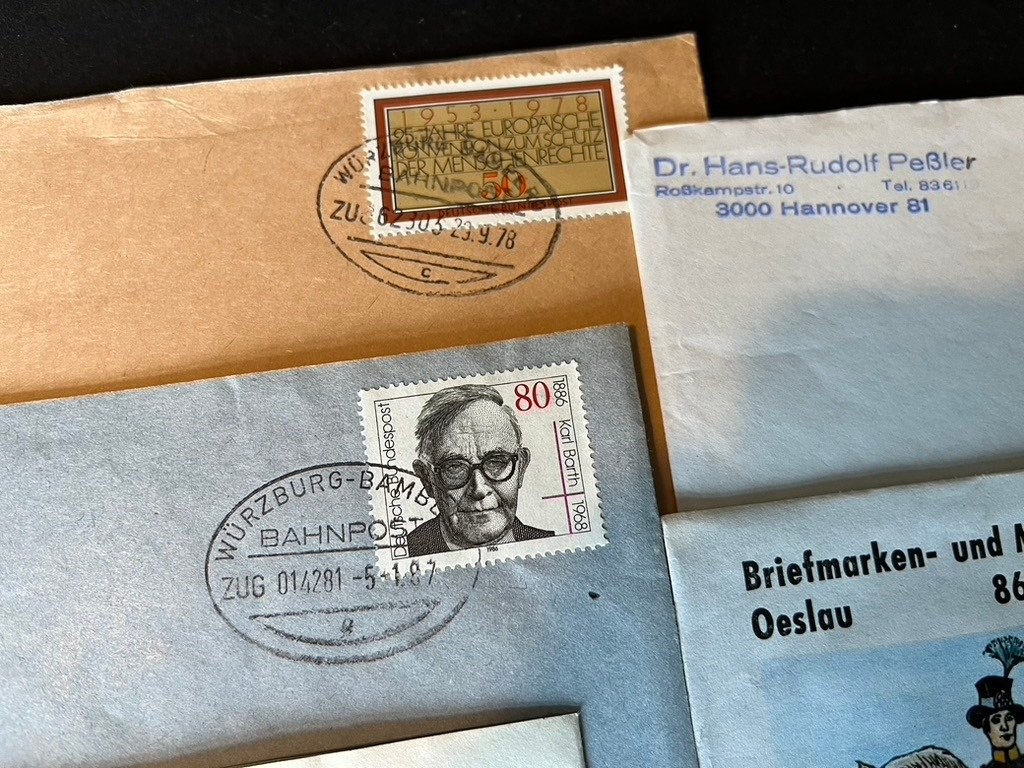Deutsche Bundespost - Bahnpost Franken