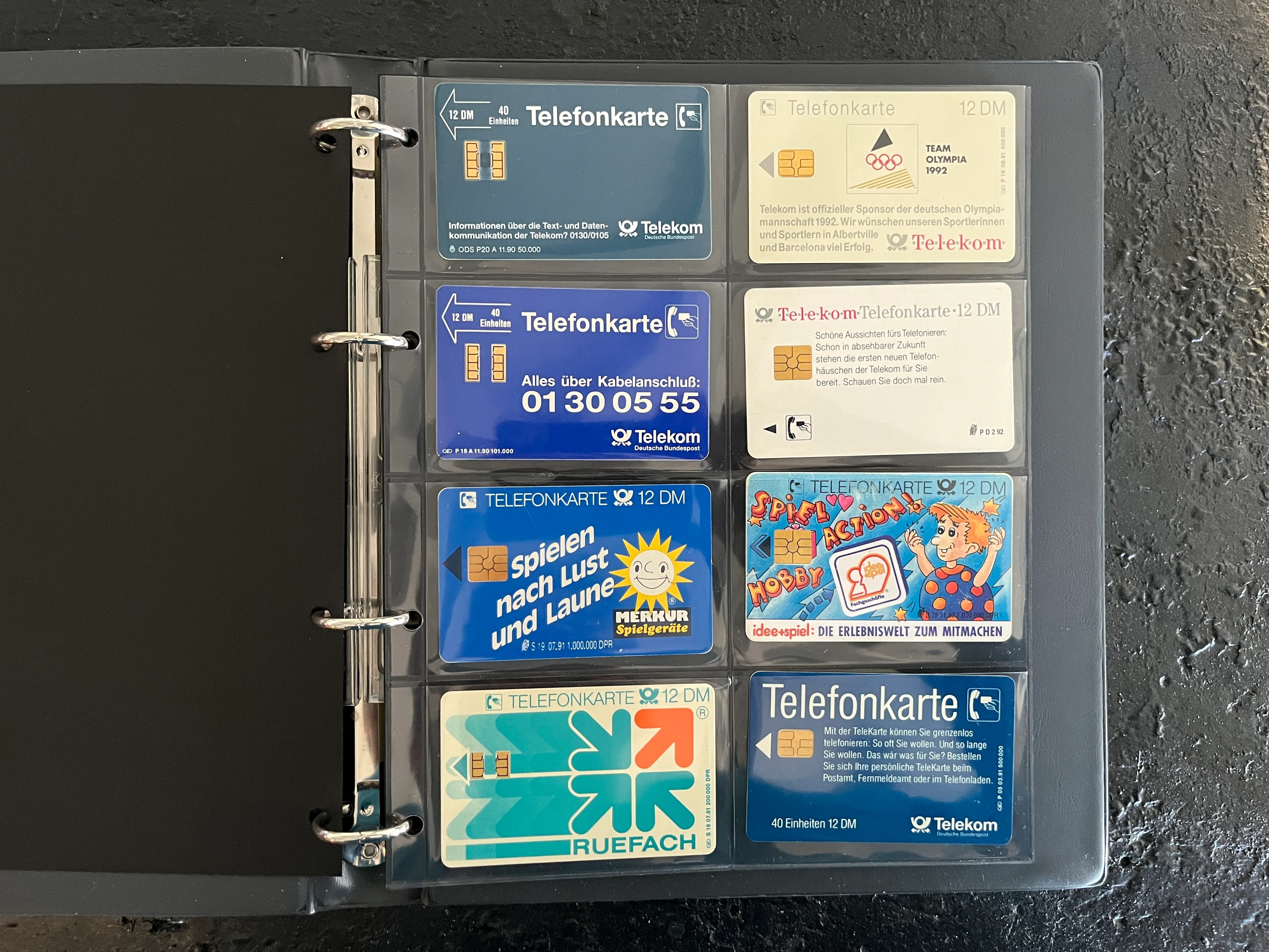 CP019 Deutsche TELEKOM - 2 Alben Telefonkarten 1990er/2000er Jahre