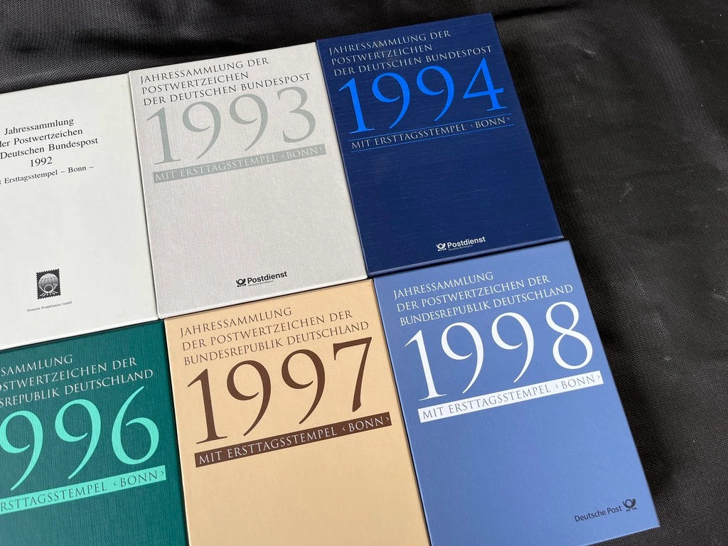 WP026 Jahressammlung der Postwertzeichen der Deutschen Bundespost 1991-1998