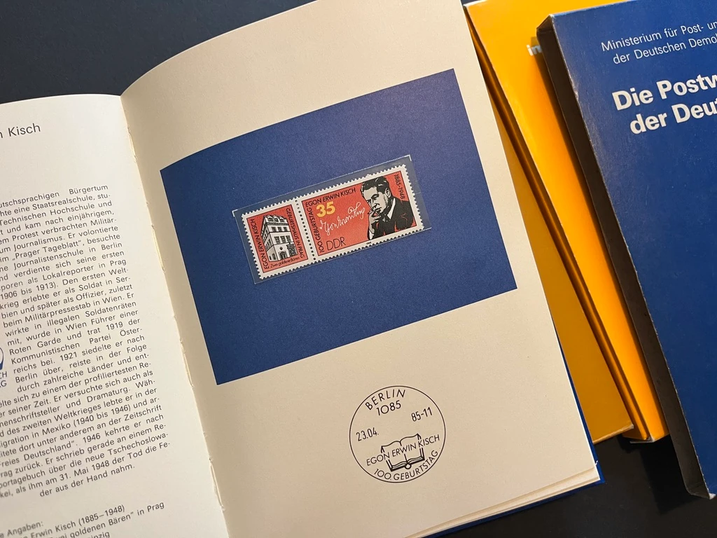 WP043 Die Postwertzeichen der Deutschen Post DDR 1985, 1986, 1990