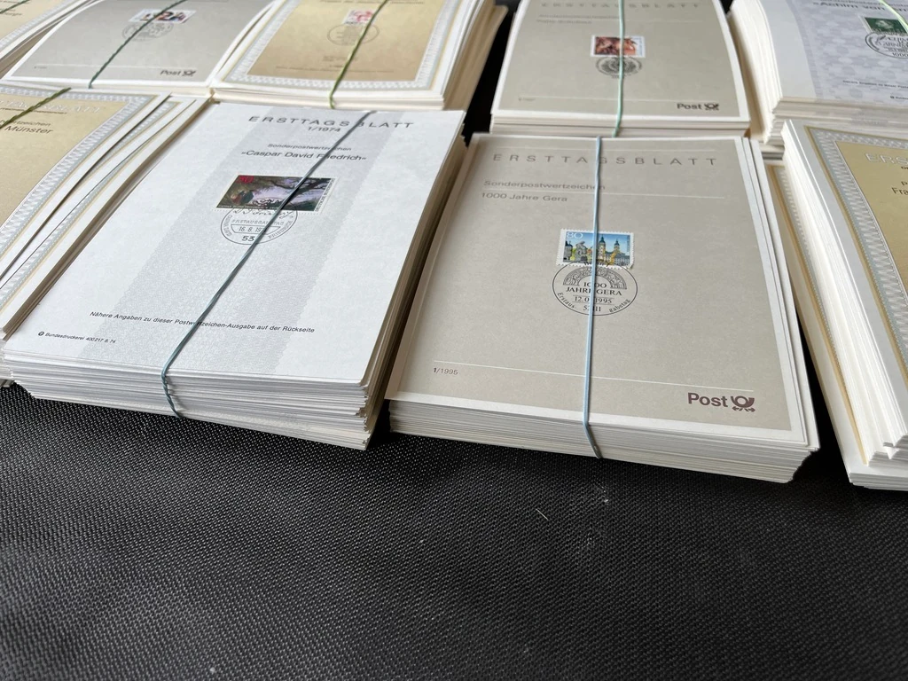 WP030 Ersttagsblätter über 1000 Stück !