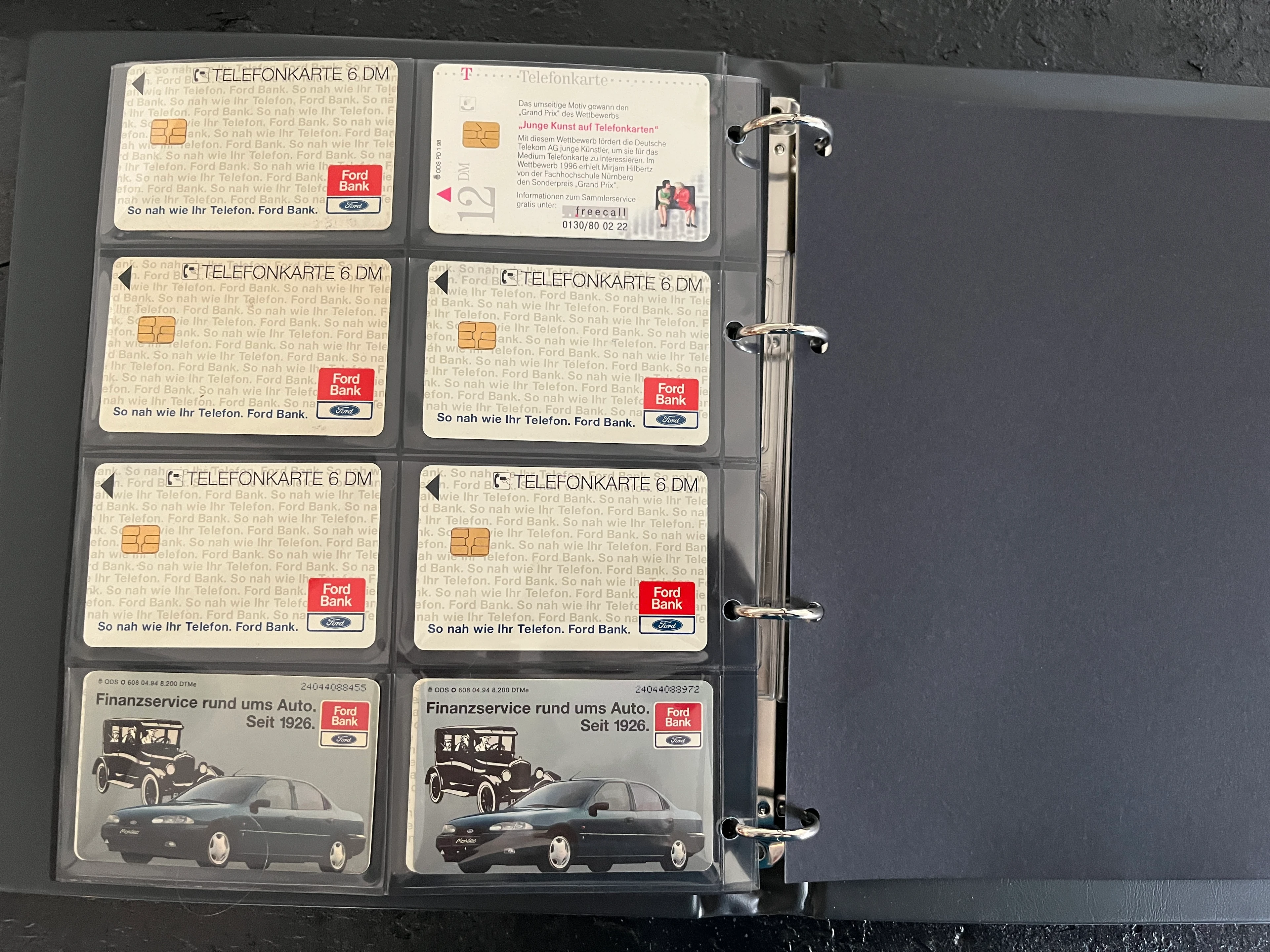 CP019 Deutsche TELEKOM - 2 Alben Telefonkarten 1990er/2000er Jahre