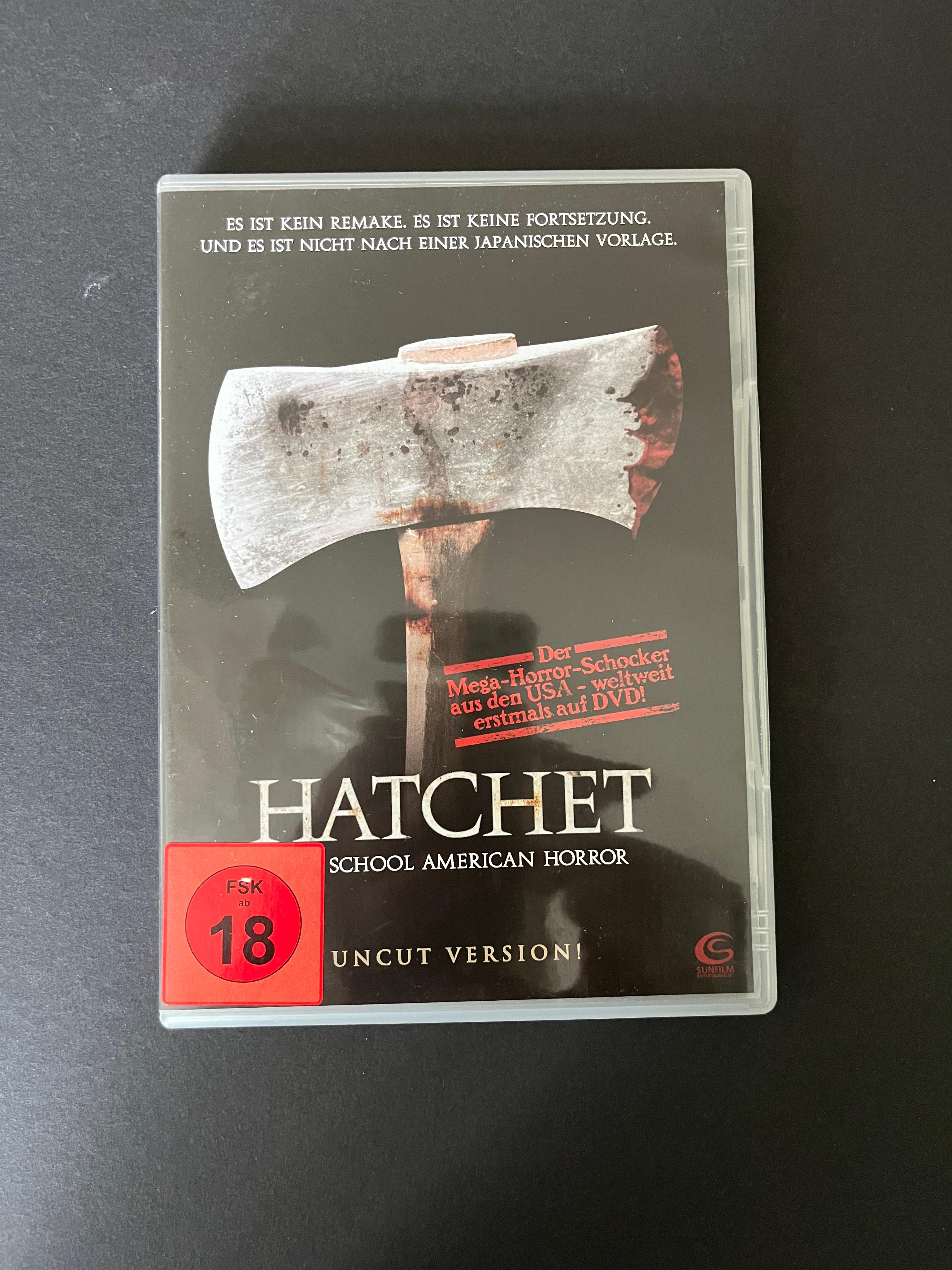 DVD Hatchet - School American Horror (Uncut Version)
