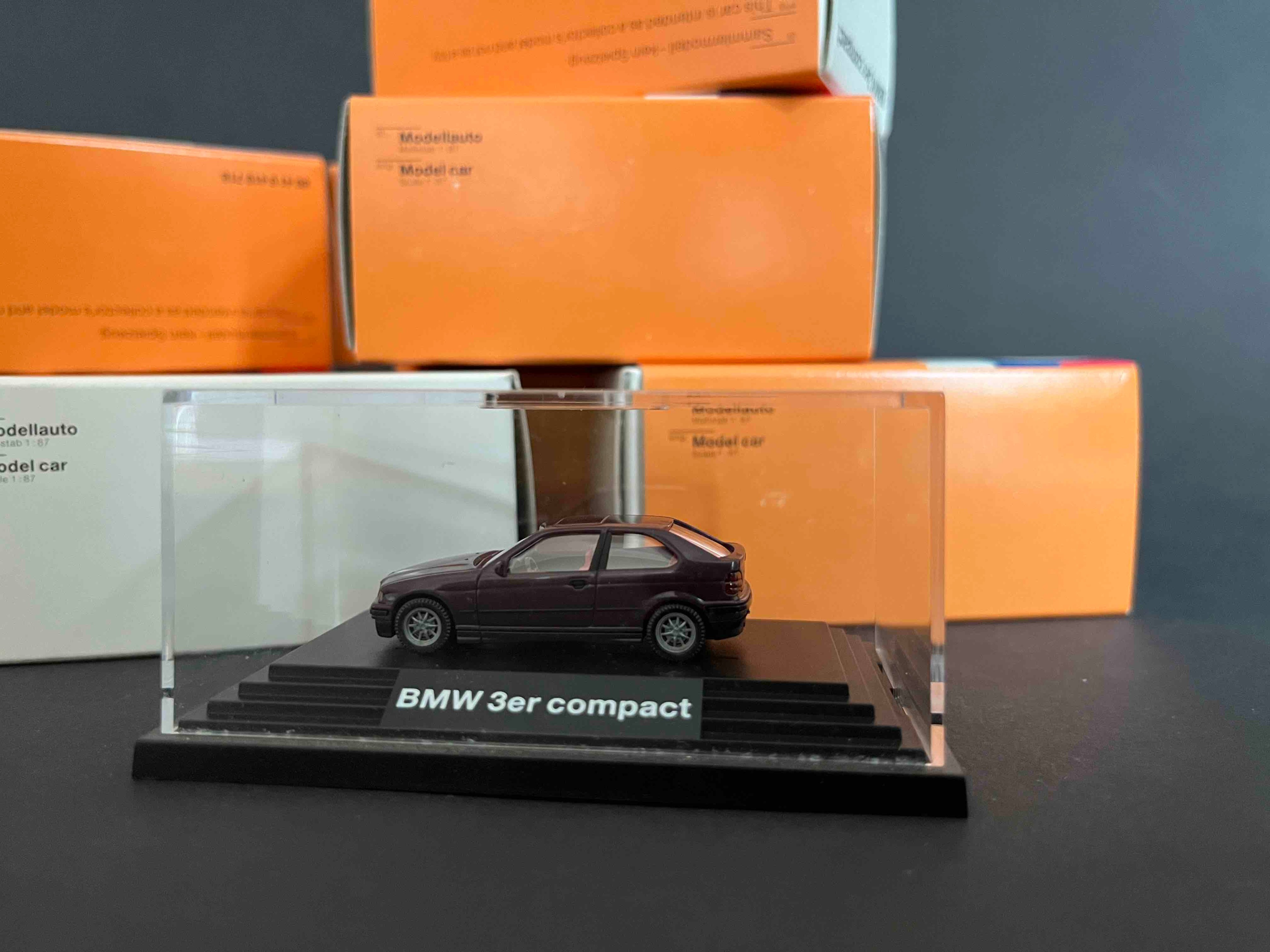 WIKING BMW "3er compact" Werbemodell in ungeöffneter OVP