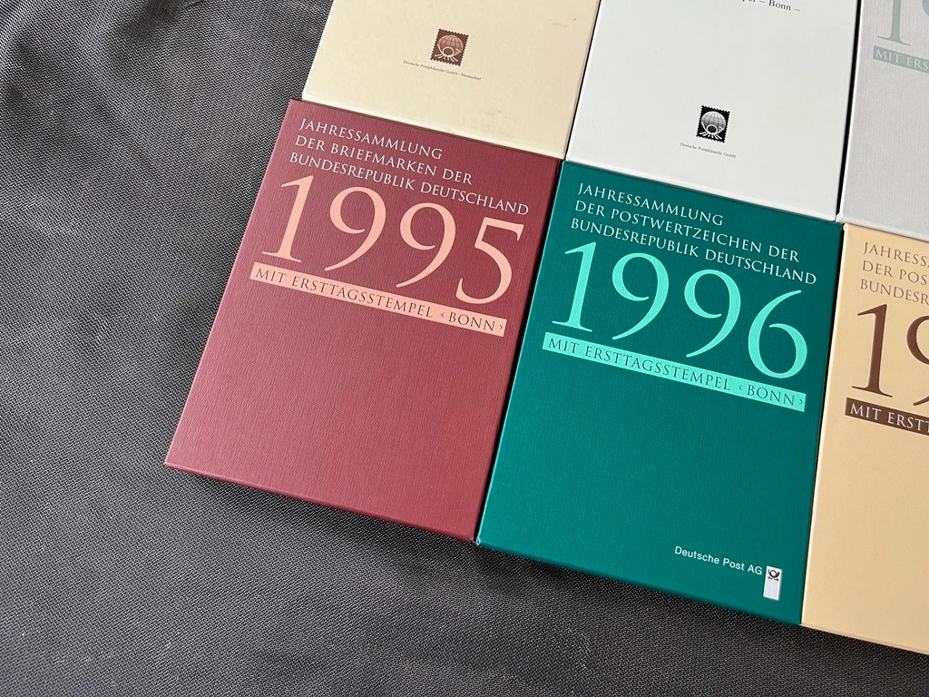 WP026 Jahressammlung der Postwertzeichen der Deutschen Bundespost 1991-1998