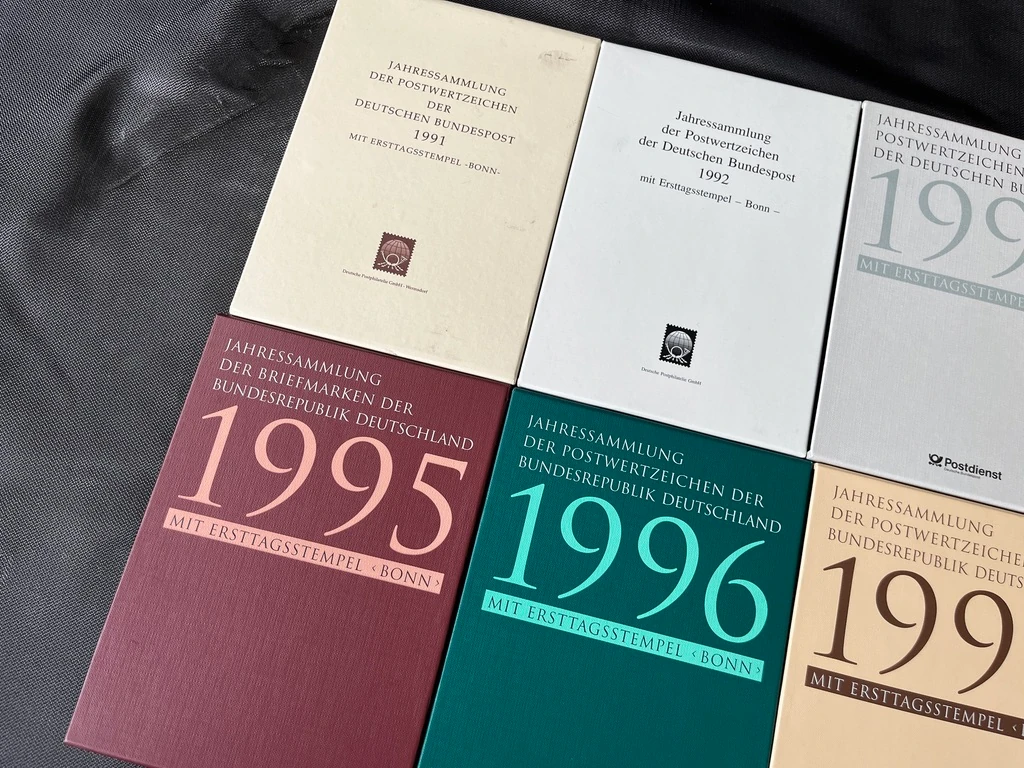 WP026 Jahressammlung der Postwertzeichen der Deutschen Bundespost 1991-1998