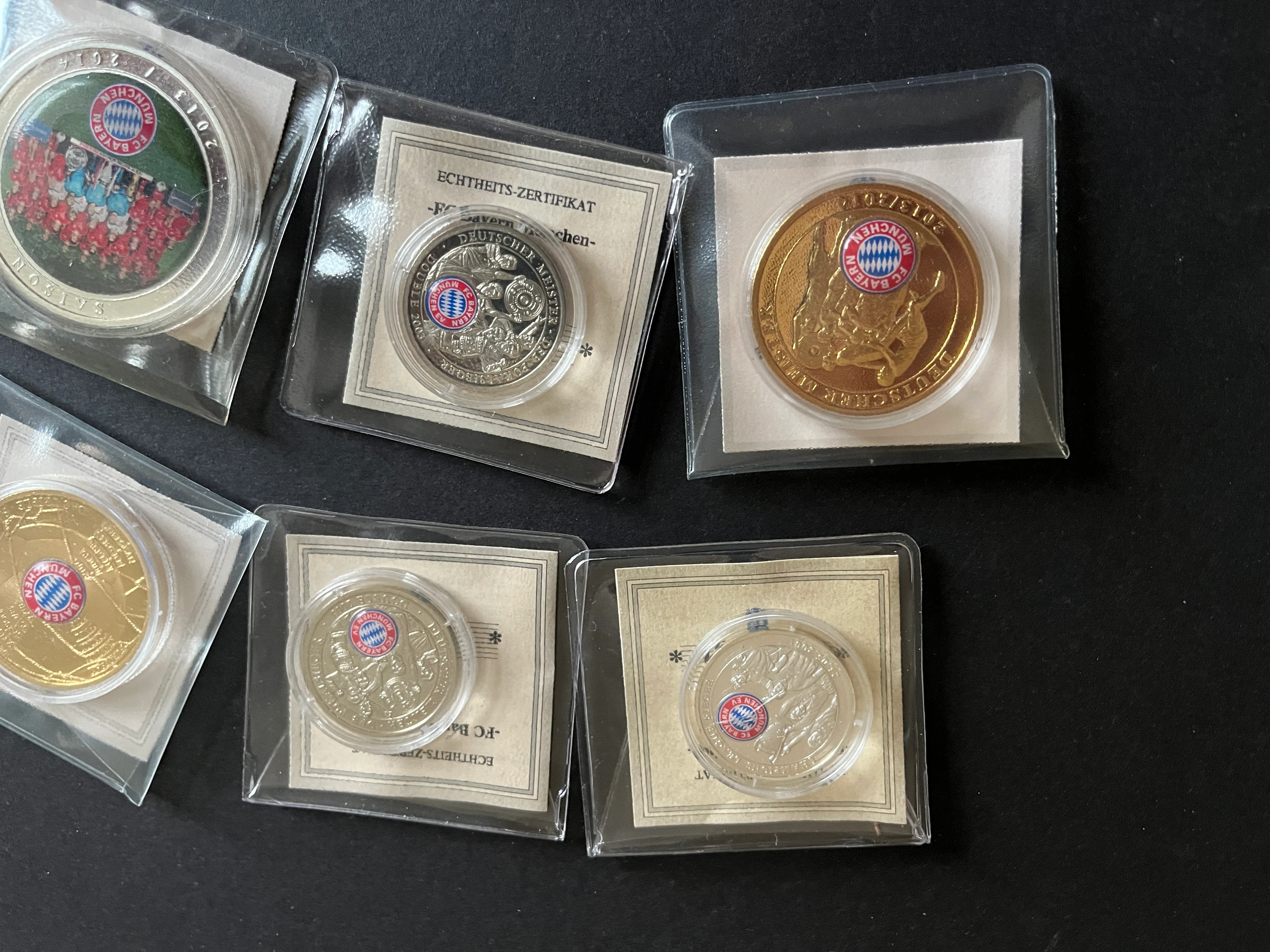 CP072 Bayern München Gedenkmünzen und  Medaillen 