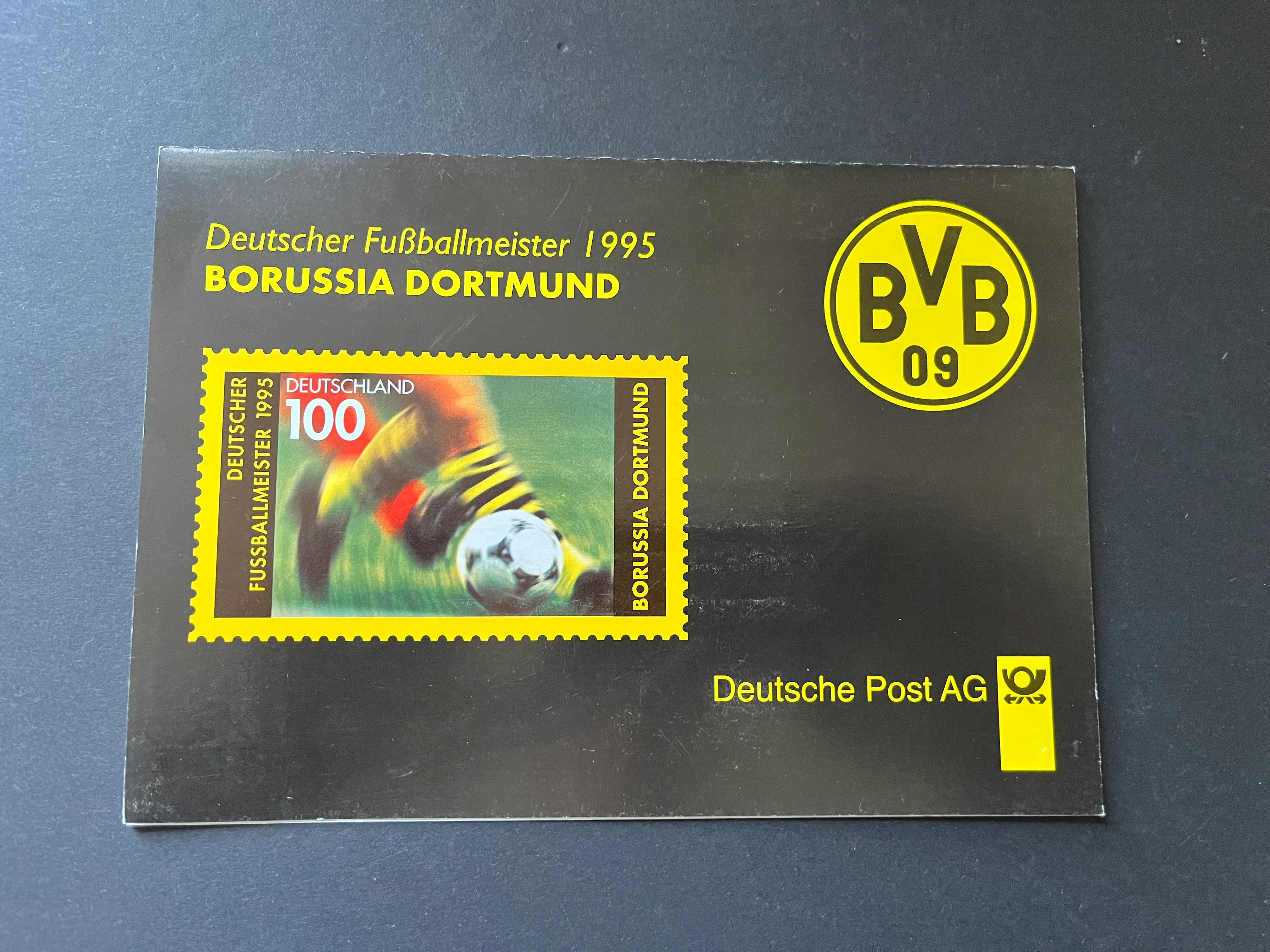 Sonderkarte BVB 1995 Sondergestempelt