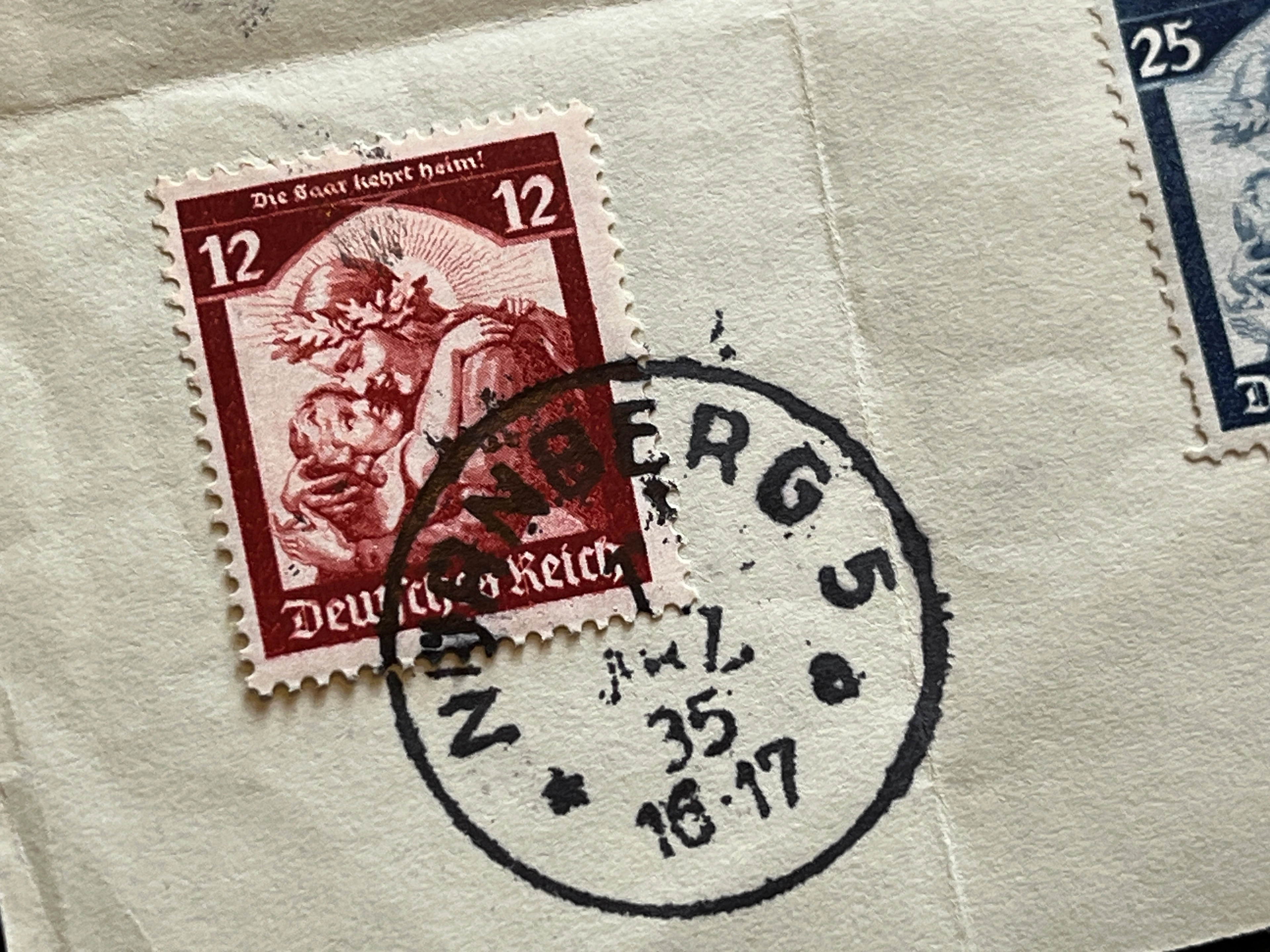 Deutsches Reich Briefmarkensatz #565-568 Ersttag gestempelt