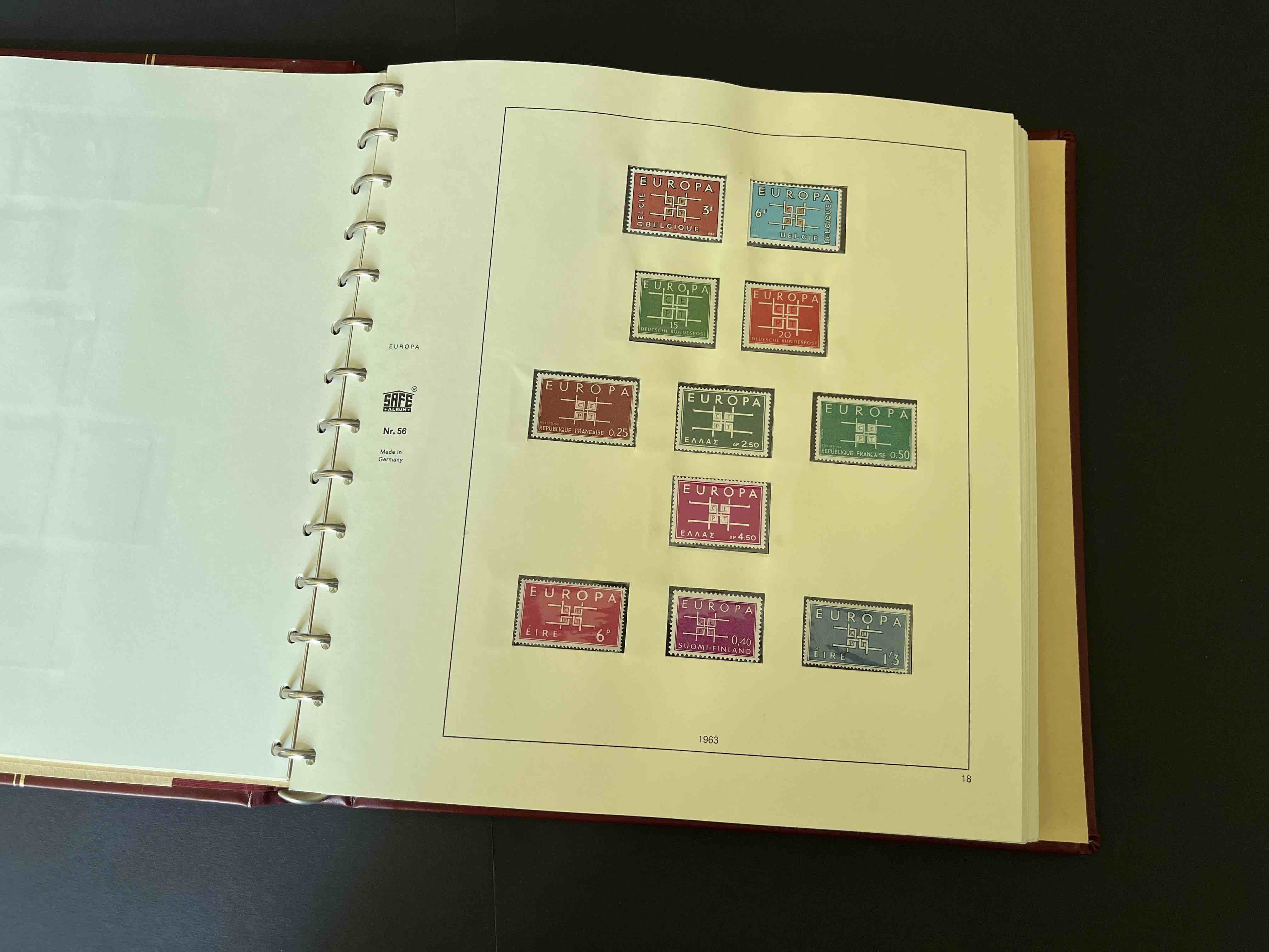 WP042 Album EuroCept postfrisch 1956-1978