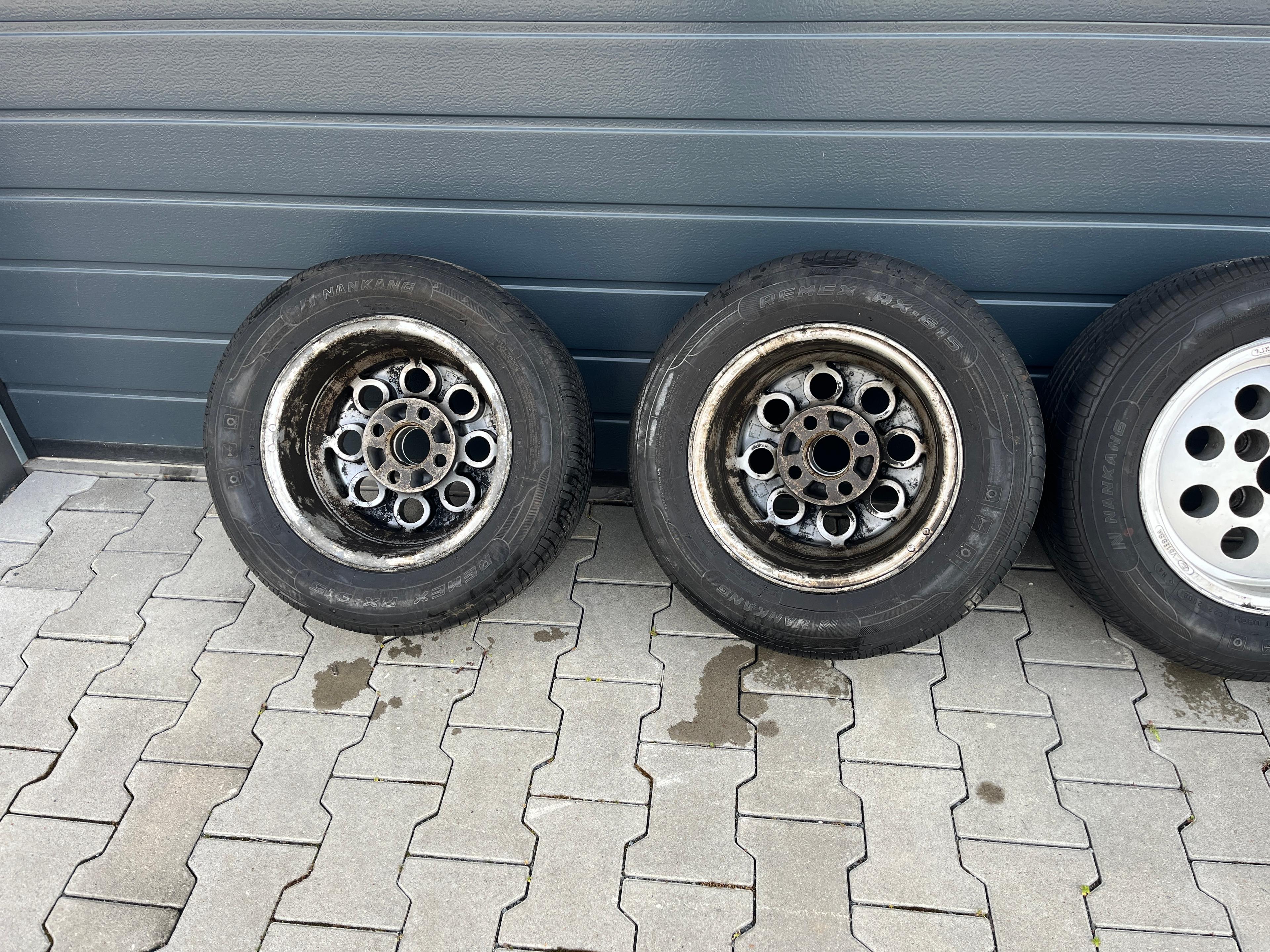 Ford Capri MKIII (1978-1984) Satz Aluminium Felgen "Käsloch" 7JX13FHAHe5