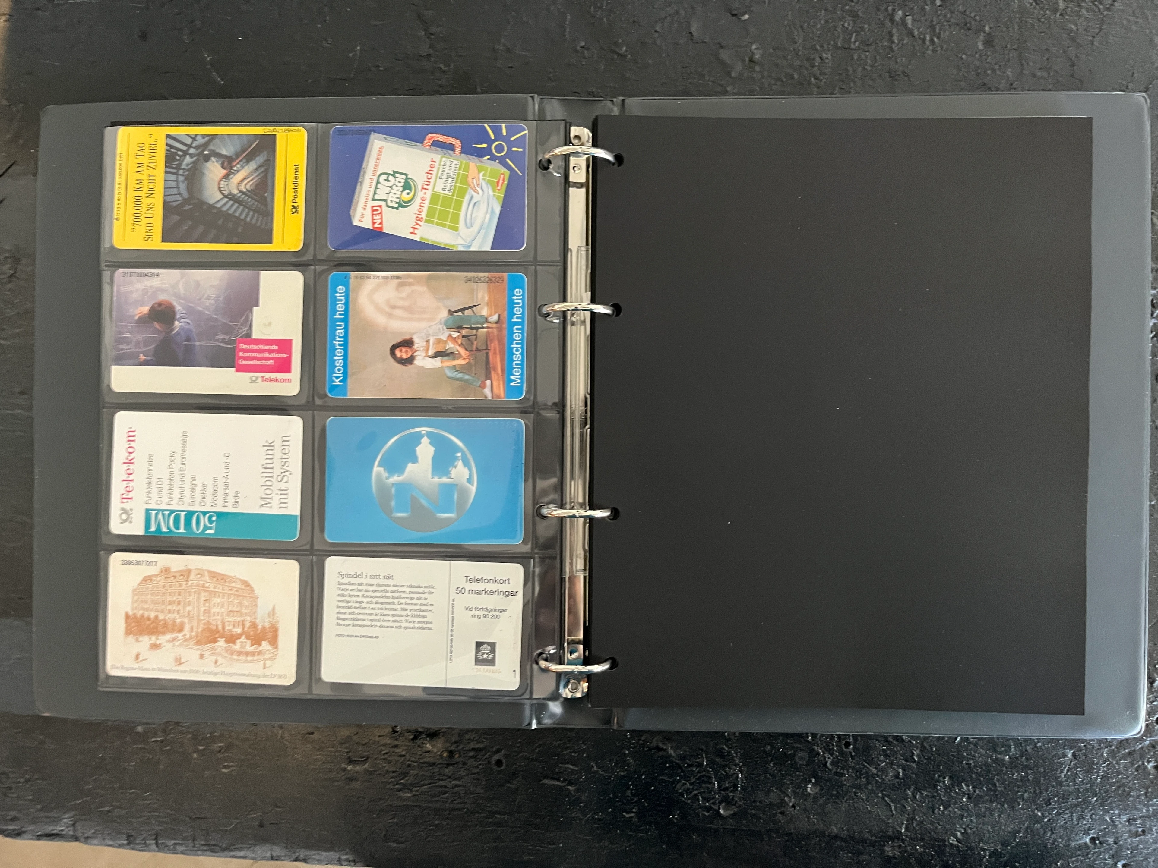 CP019 Deutsche TELEKOM - 2 Alben Telefonkarten 1990er/2000er Jahre