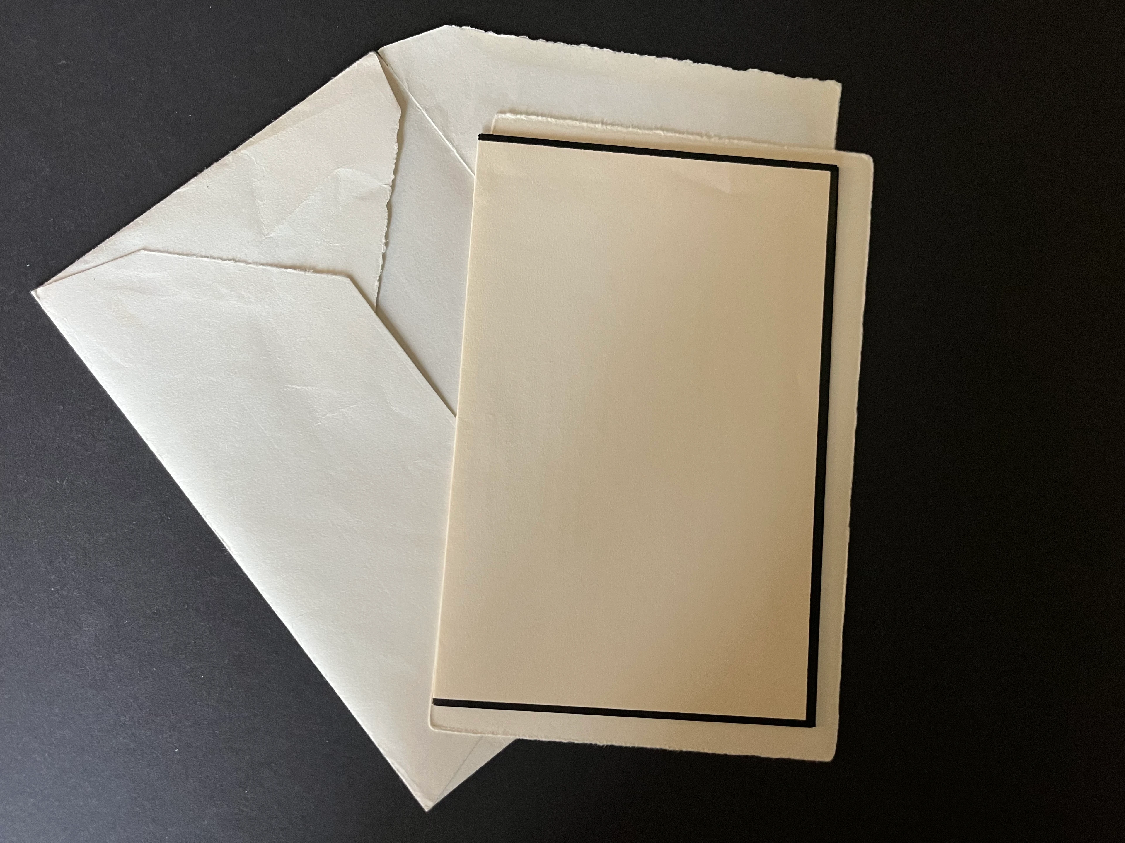 Dankschreiben zum 90. Geburtstag von Konrad Adenauer mit Autogramm