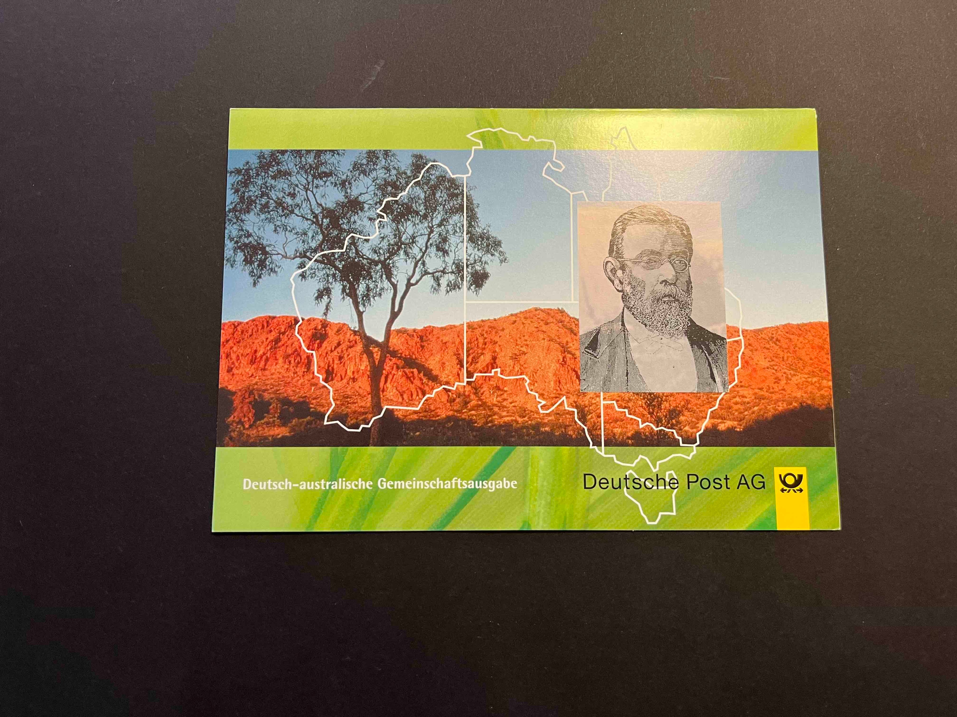 Sonderkarte "Deutsch- australische Gemeinschaftsausgabe