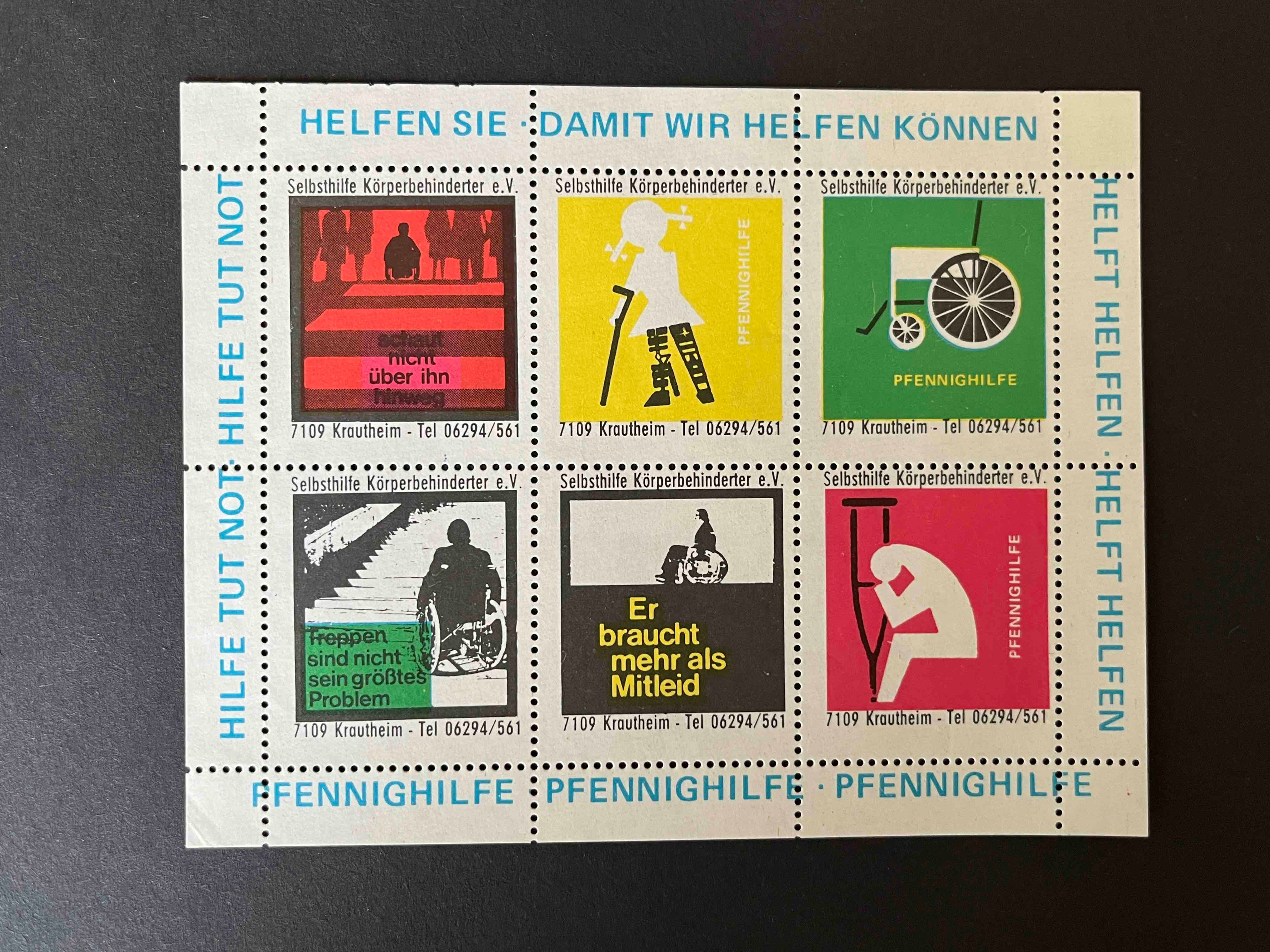 Selbsthilfe Körperbehinderter e.V. 7109 Krautheim Privaterzeugnis