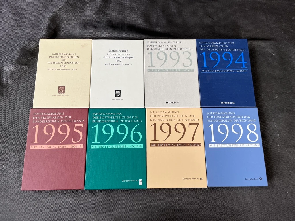 WP026 Jahressammlung der Postwertzeichen der Deutschen Bundespost 1991-1998