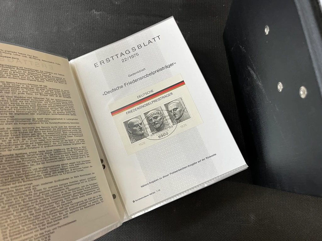 WP036 Ersttagsblätter Bundesrepublik Deutschland 1974-1989