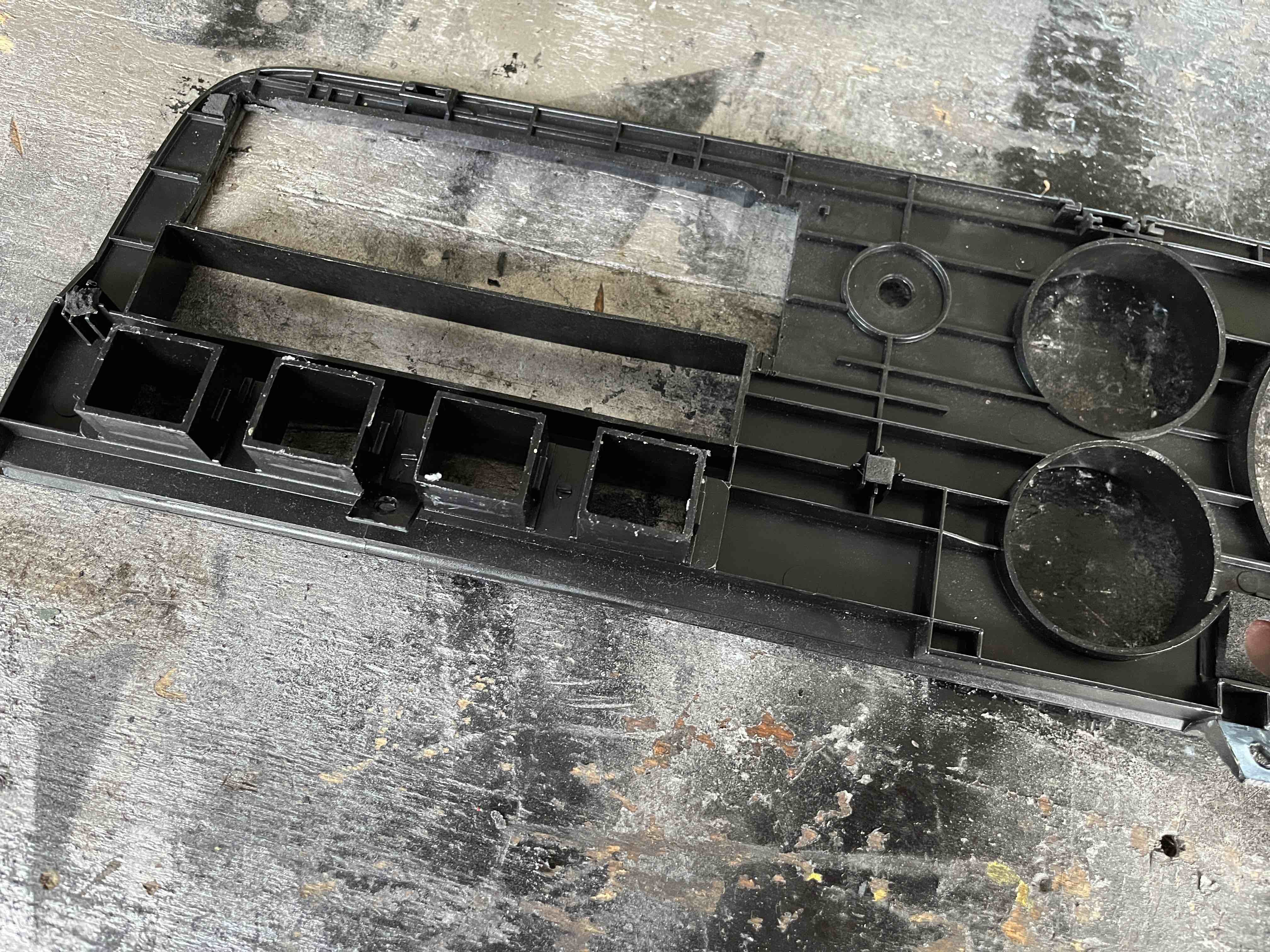 Ford Capri III (1978-1984) Instrumenten-Verkleidung mit DIN-Ausschnitt