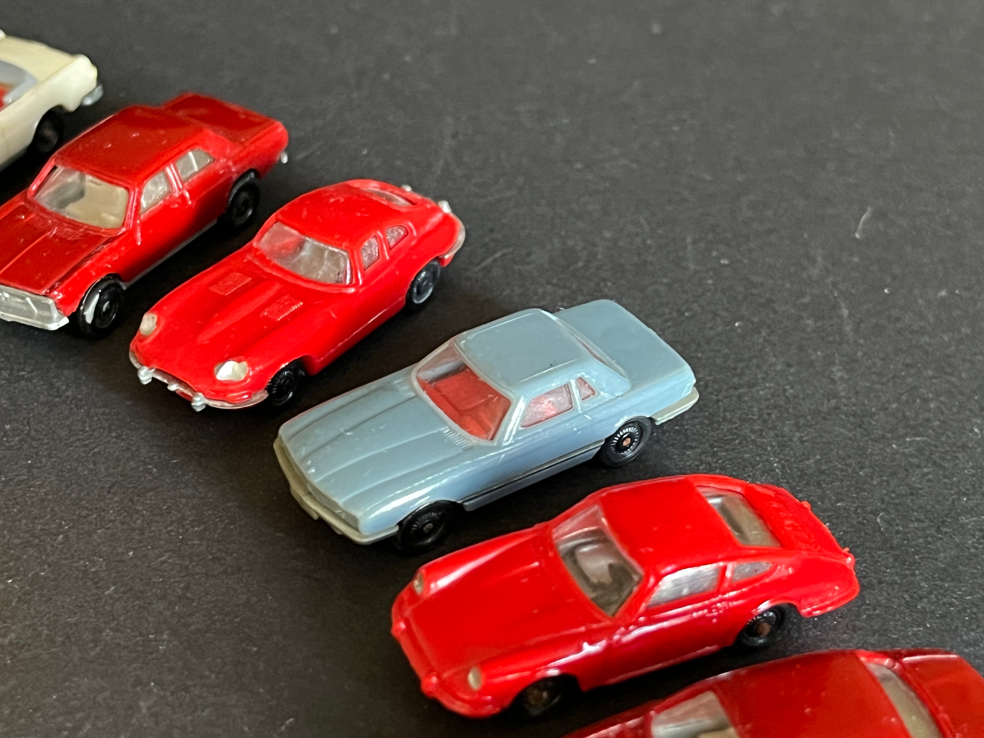 Konvolut 9 Modellautos aus Ü-Ei - Wiking Kopie
