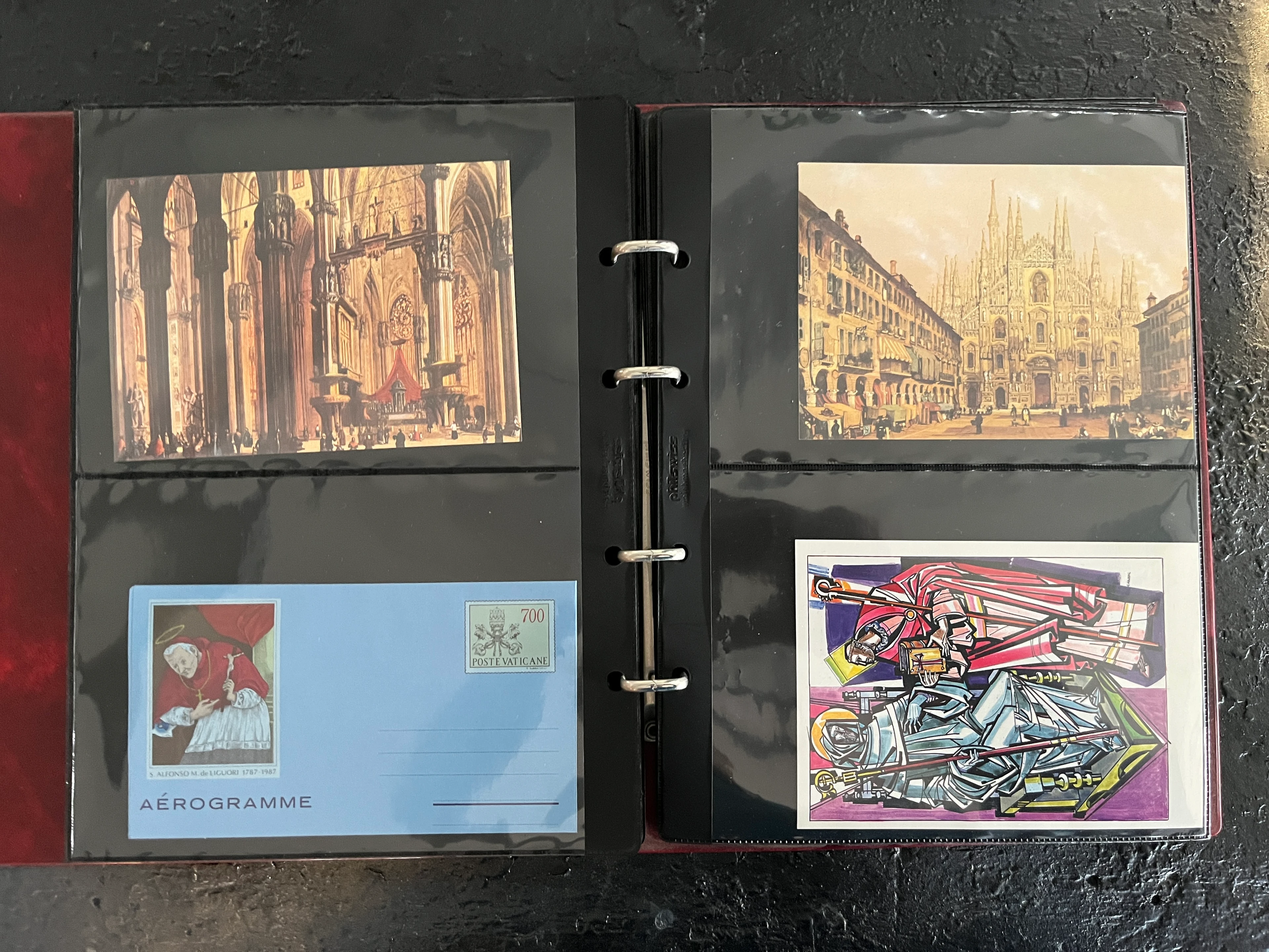 CP002 Vatikan Besonderheiten und Aerogramme - umfangreiche Sammlung