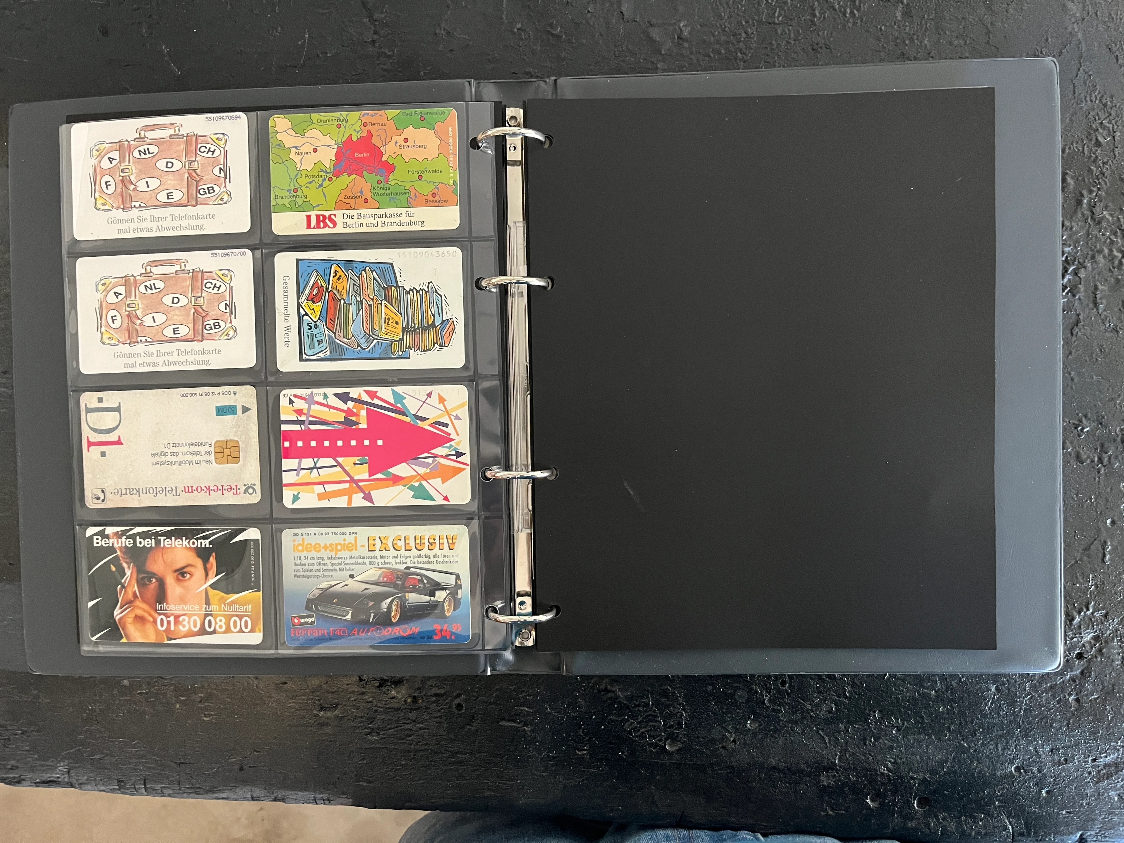 CP019 Deutsche TELEKOM - 2 Alben Telefonkarten 1990er/2000er Jahre