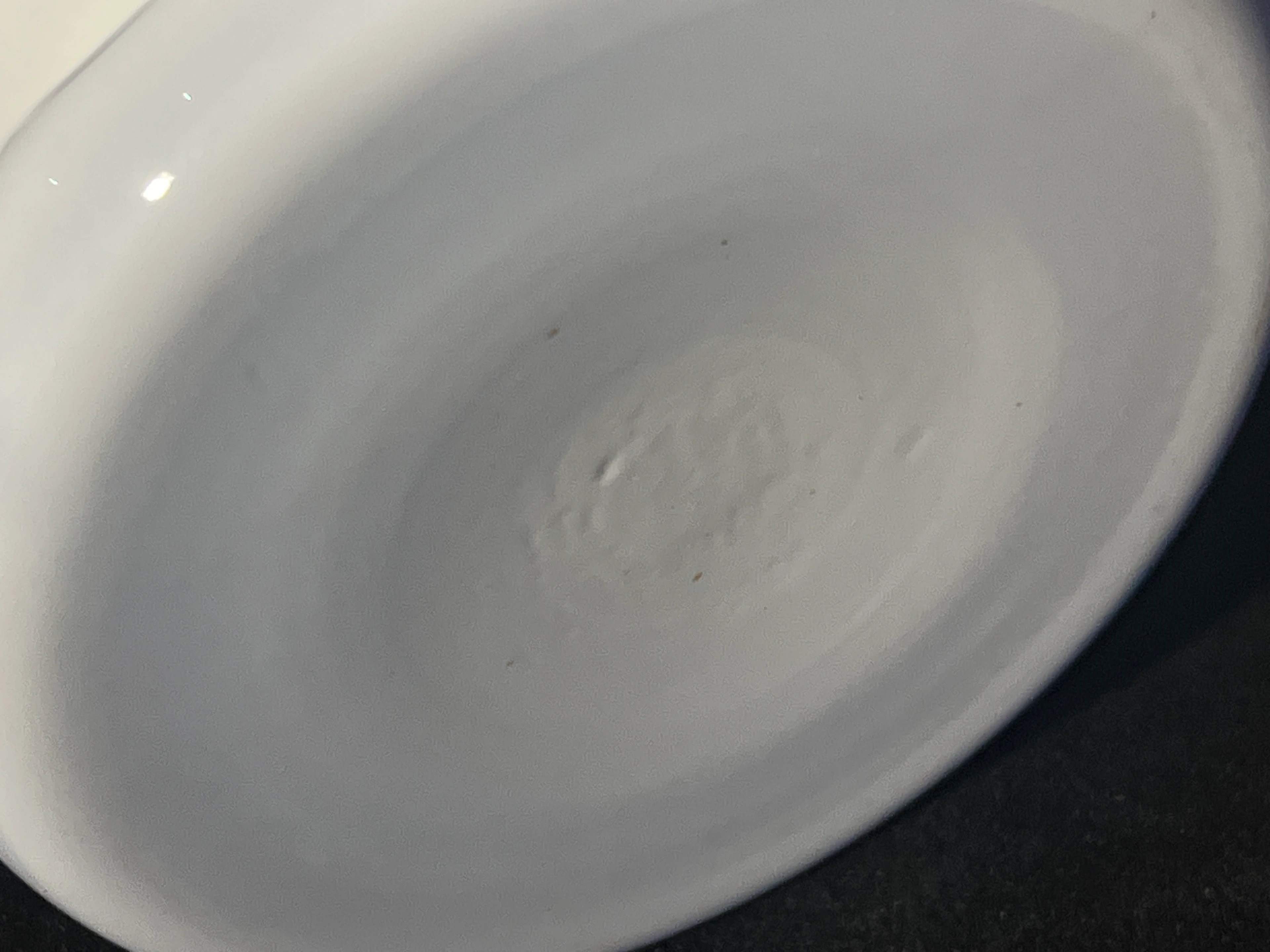 Bohemia Glas Kelch 20. Jhd mit Etikett