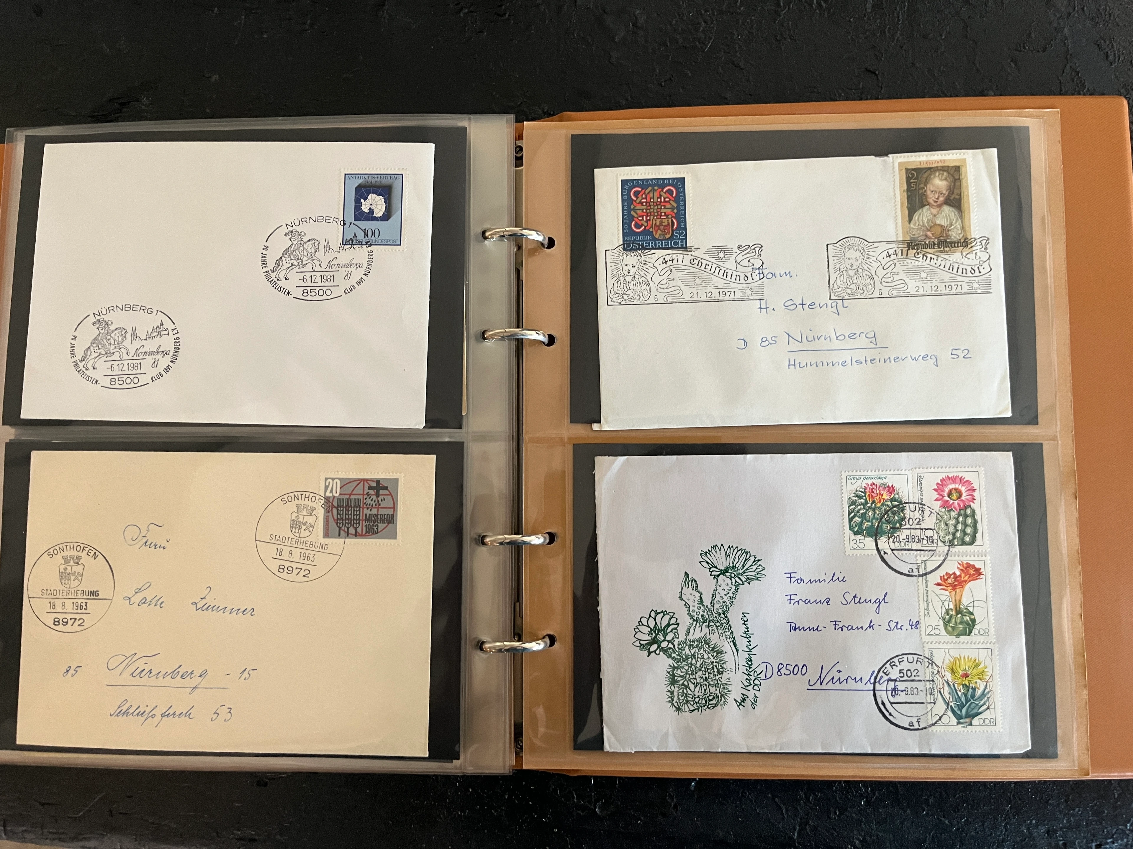 CP026 Deutsche Bundespost Sammlung Ersttagsbriefe