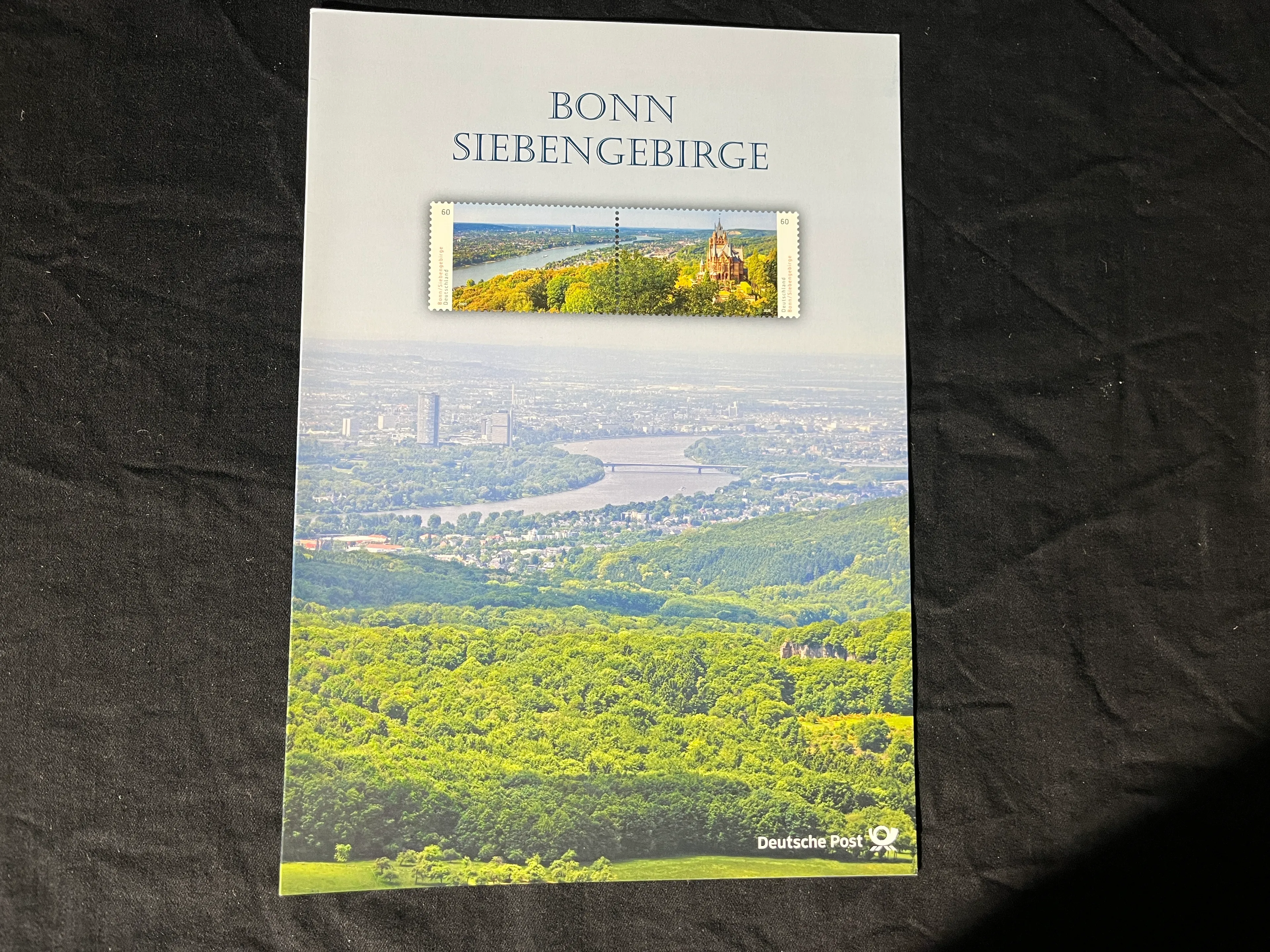 Sonderpostwertzeichen Faltkarte "Siebengebirge"