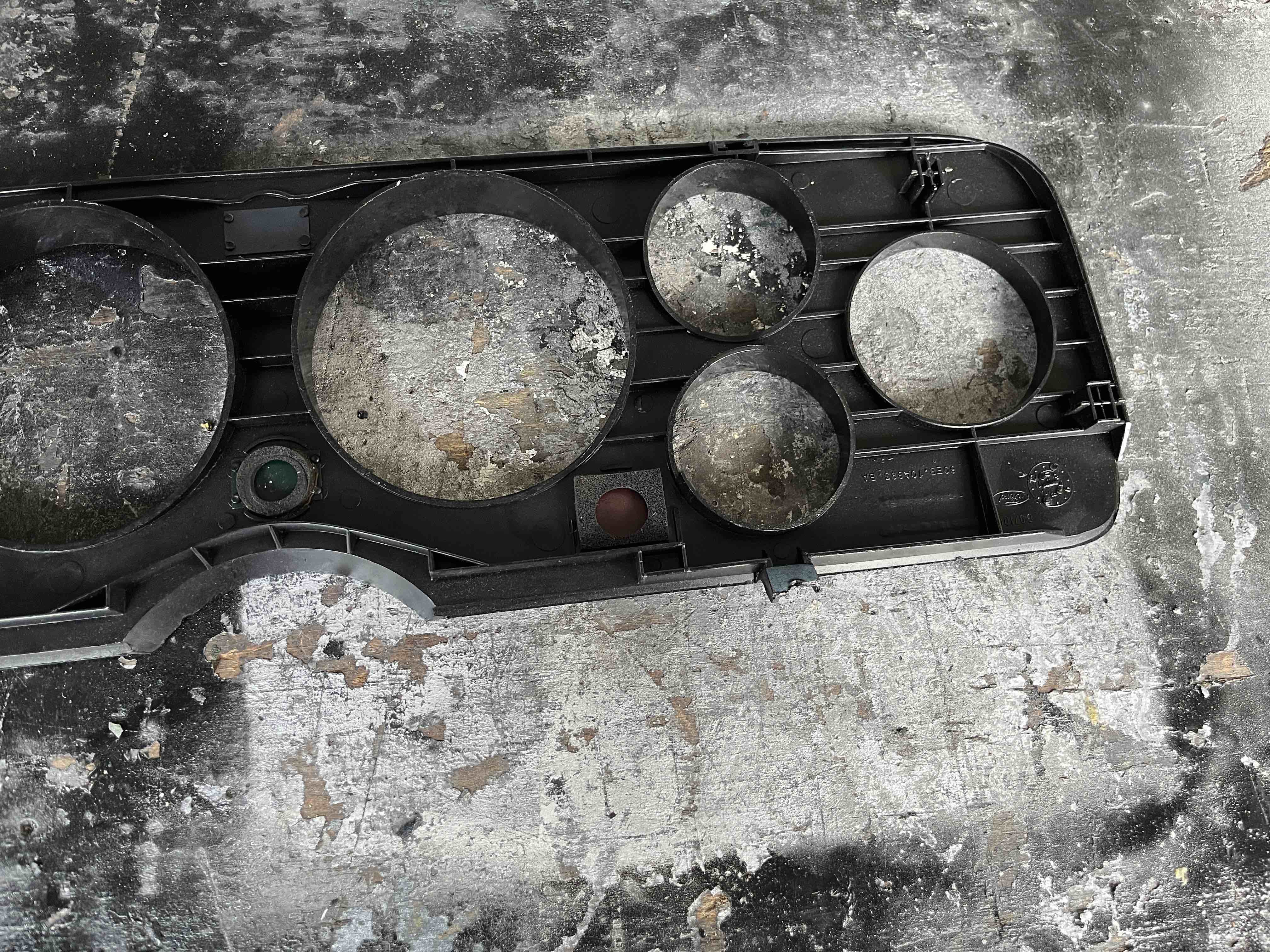 Ford Capri III (1978-1984) Instrumenten-Verkleidung mit DIN-Ausschnitt